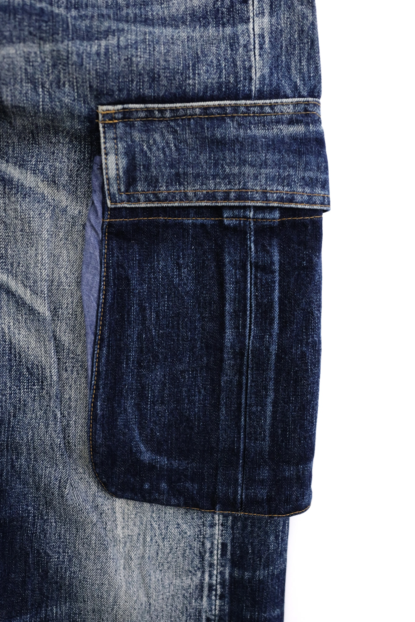 YOHJI YAMAMOTO Jean Marine vintage, passéist — photo 4
