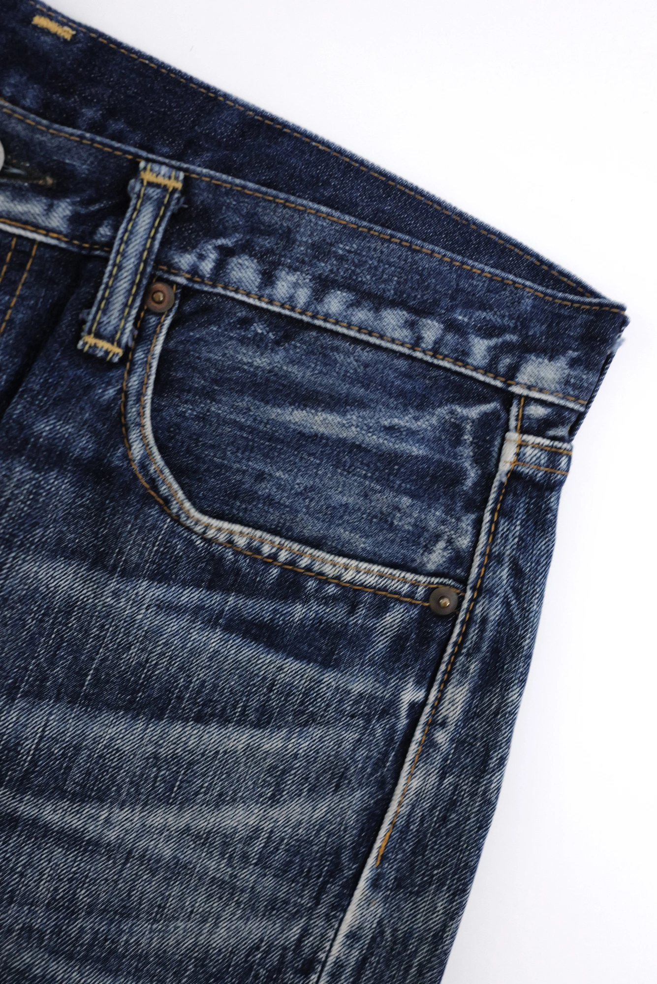 YOHJI YAMAMOTO Jean Marine vintage, passéist — photo 5
