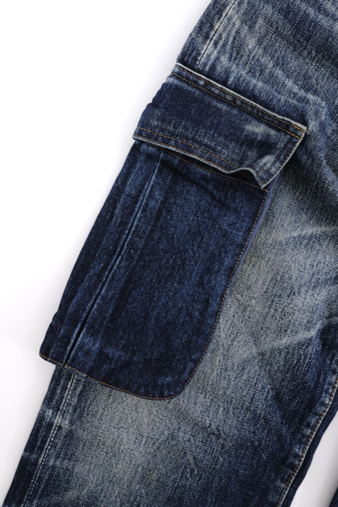 YOHJI YAMAMOTO Jean Marine vintage, passéist — photo 6