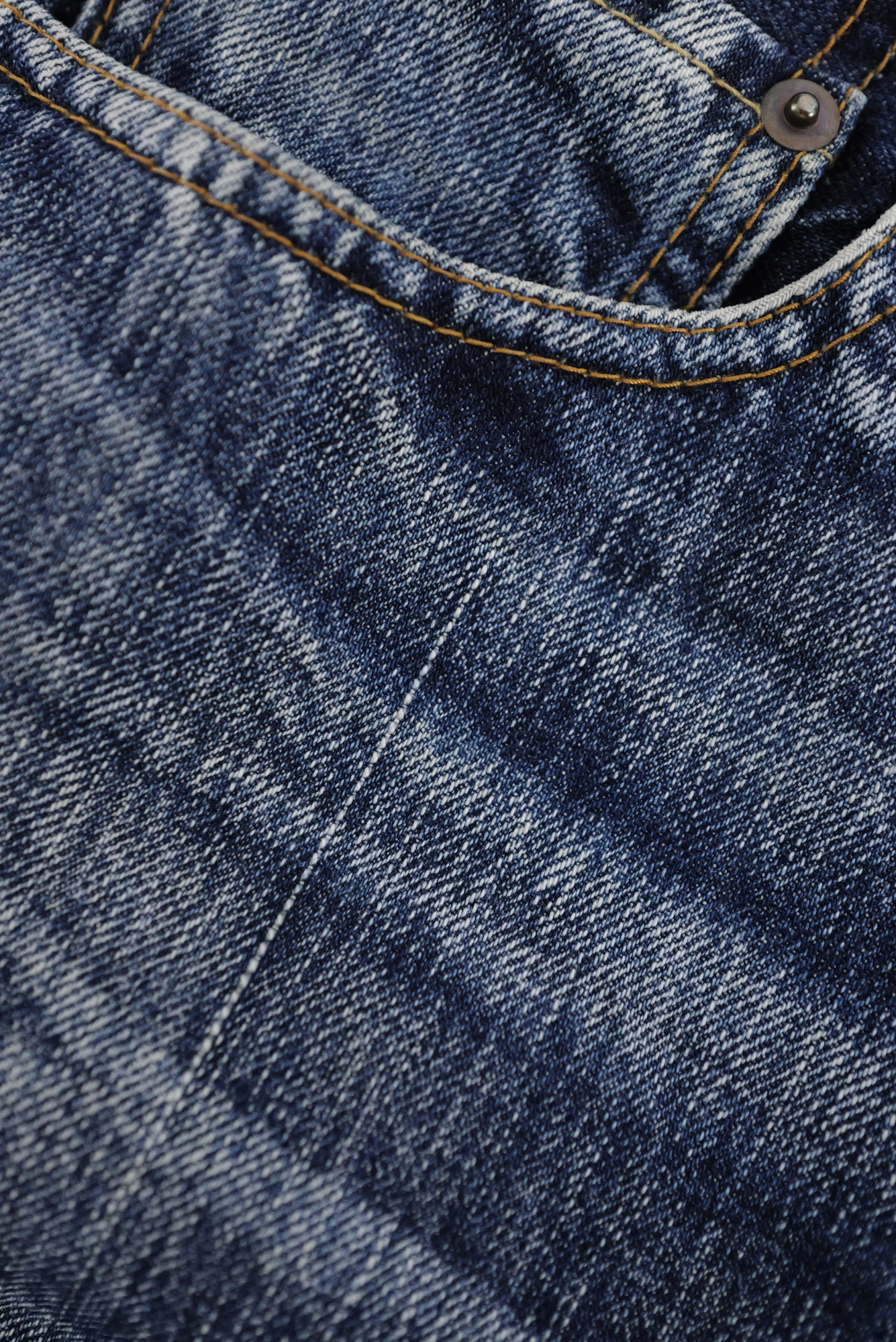 YOHJI YAMAMOTO Jean Marine vintage, passéist — photo 9