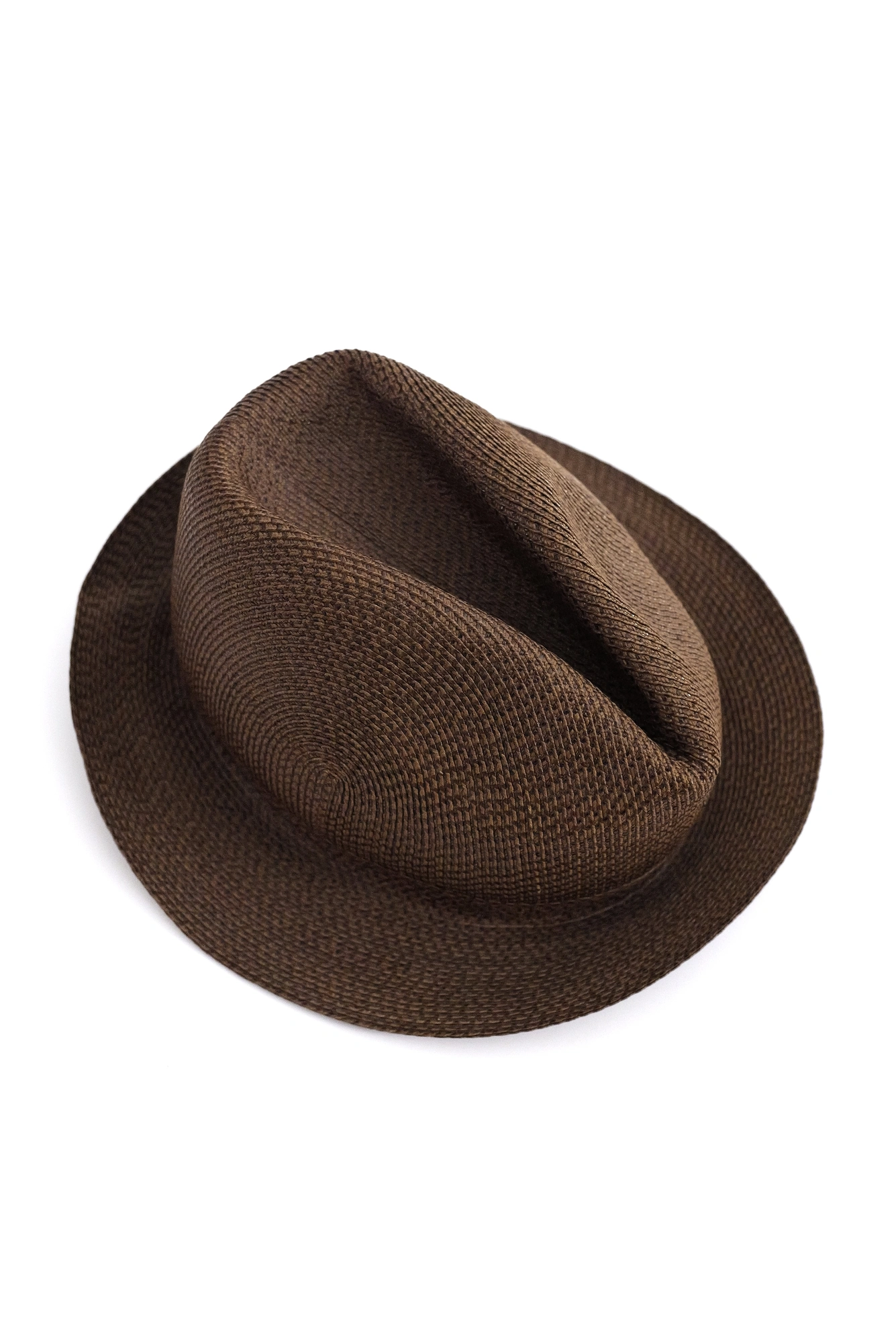 ISSEY MIYAKE Chapeau / bonnet Marron vintage, passéist — photo 1