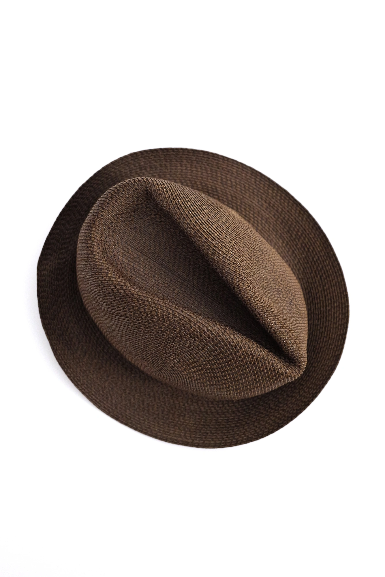 ISSEY MIYAKE Chapeau / bonnet Marron vintage, passéist — photo 3