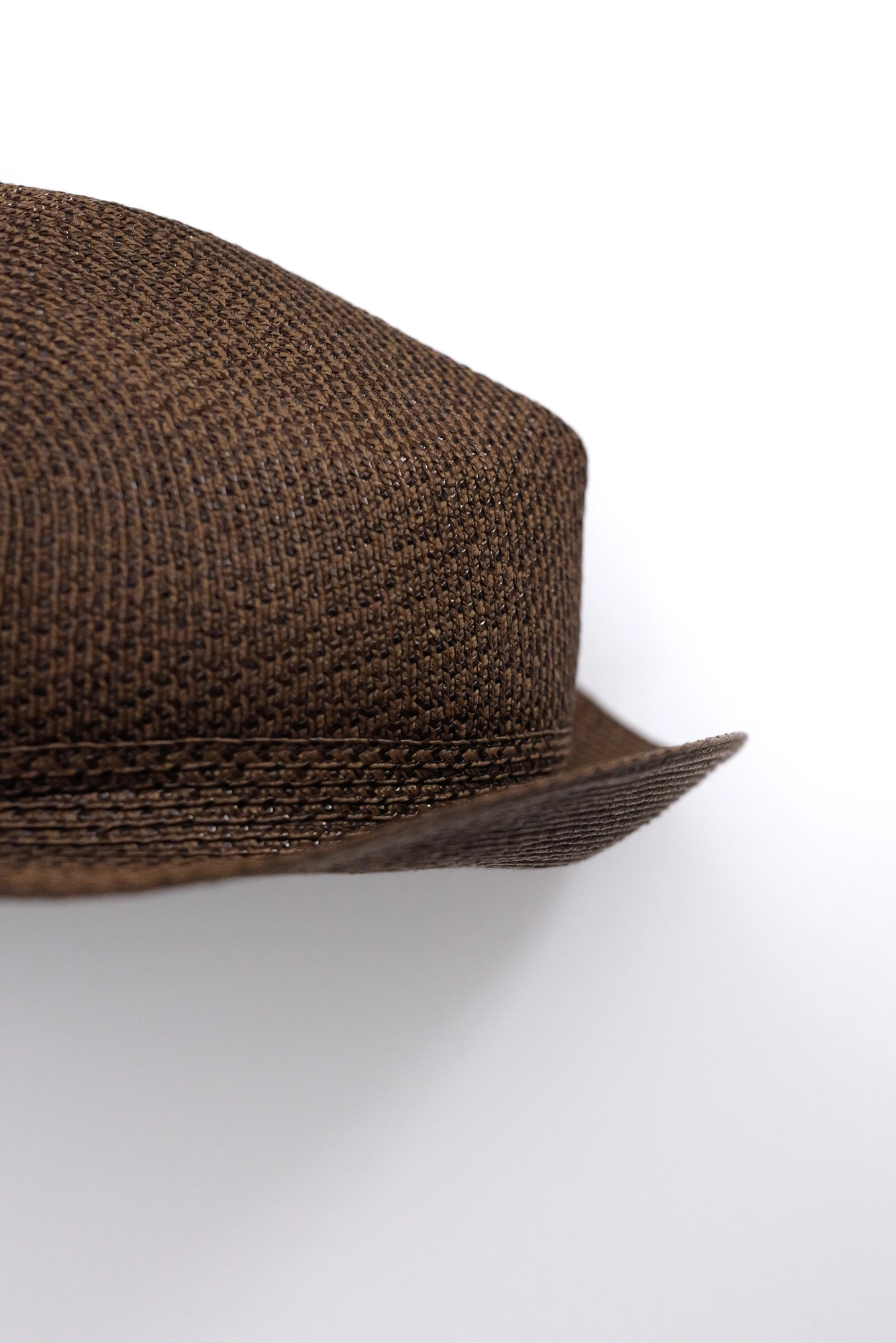 ISSEY MIYAKE Chapeau / bonnet Marron vintage, passéist — photo 5