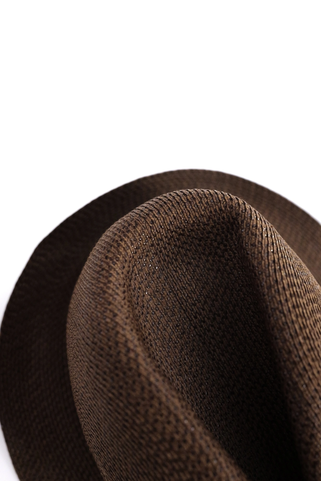 ISSEY MIYAKE Chapeau / bonnet Marron vintage, passéist — photo 7
