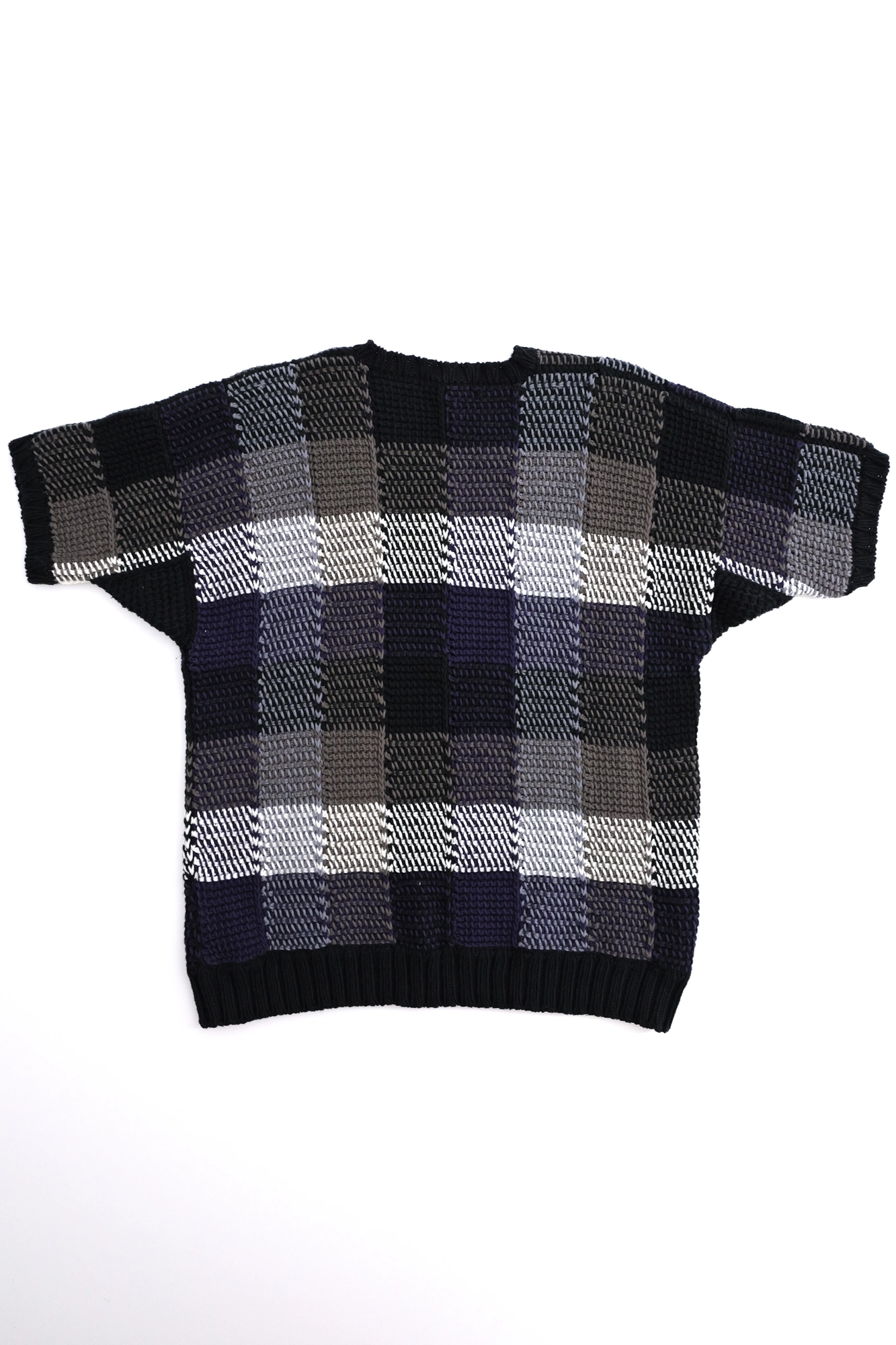 ISSEY MIYAKE Polo Multicolore vintage, passéist — photo 13
