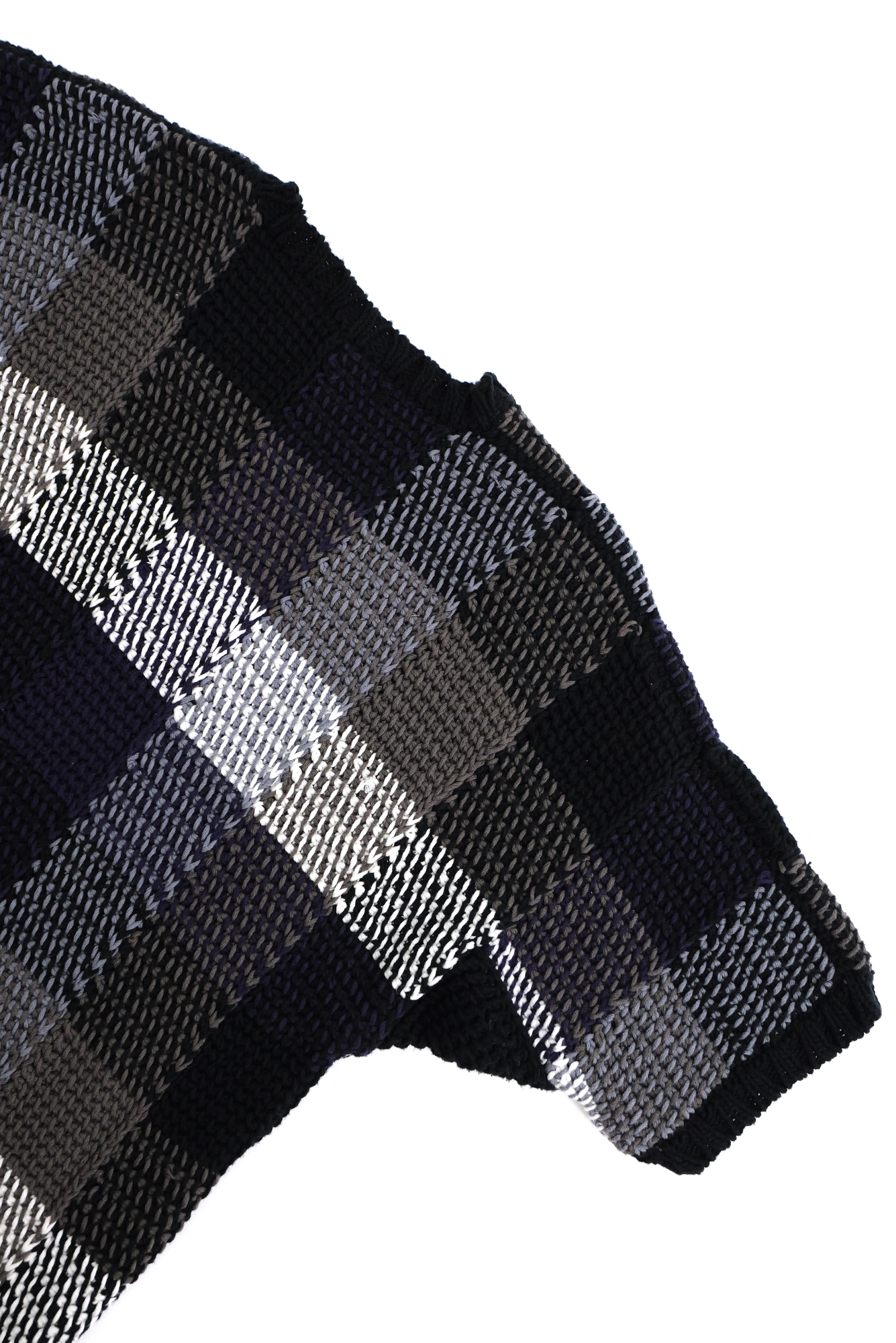ISSEY MIYAKE Polo Multicolore vintage, passéist — photo 14