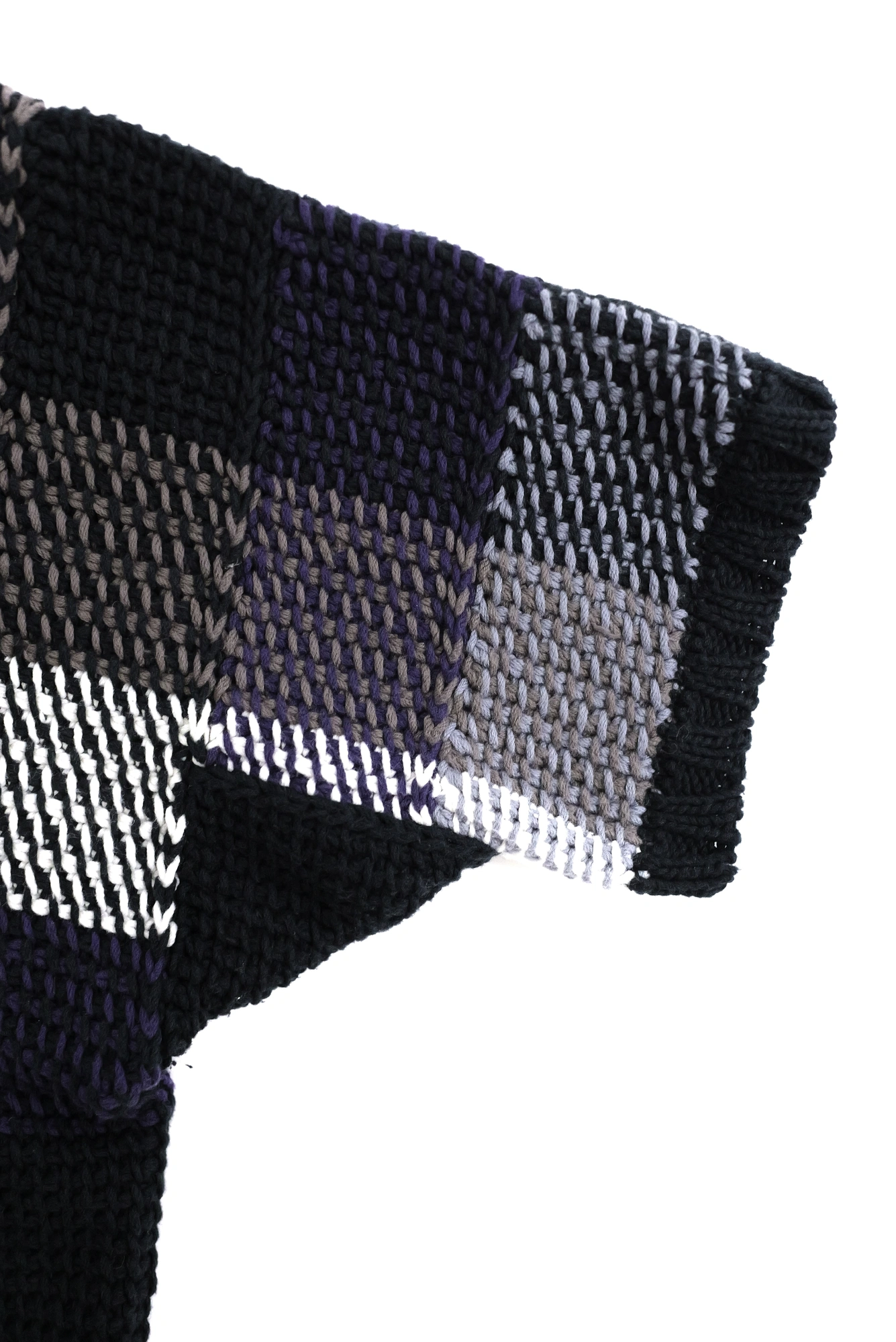 ISSEY MIYAKE Polo Multicolore vintage, passéist — photo 4