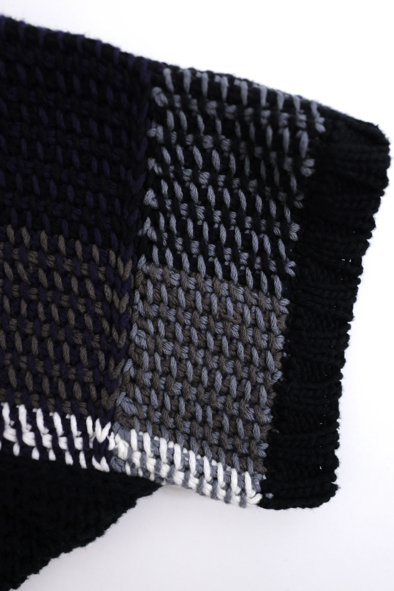ISSEY MIYAKE Polo Multicolore vintage, passéist — photo 8