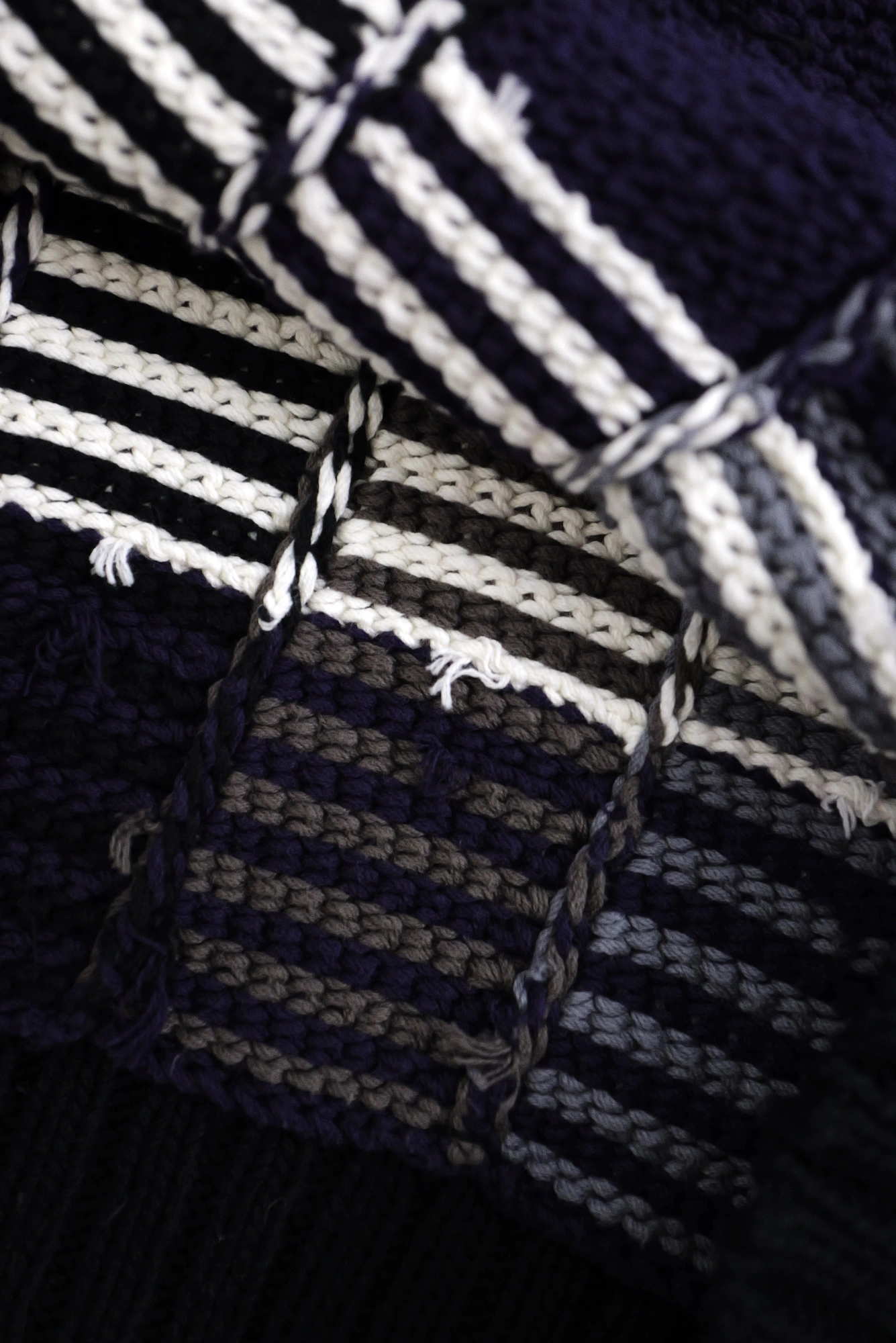 ISSEY MIYAKE Polo Multicolore vintage, passéist — photo 9