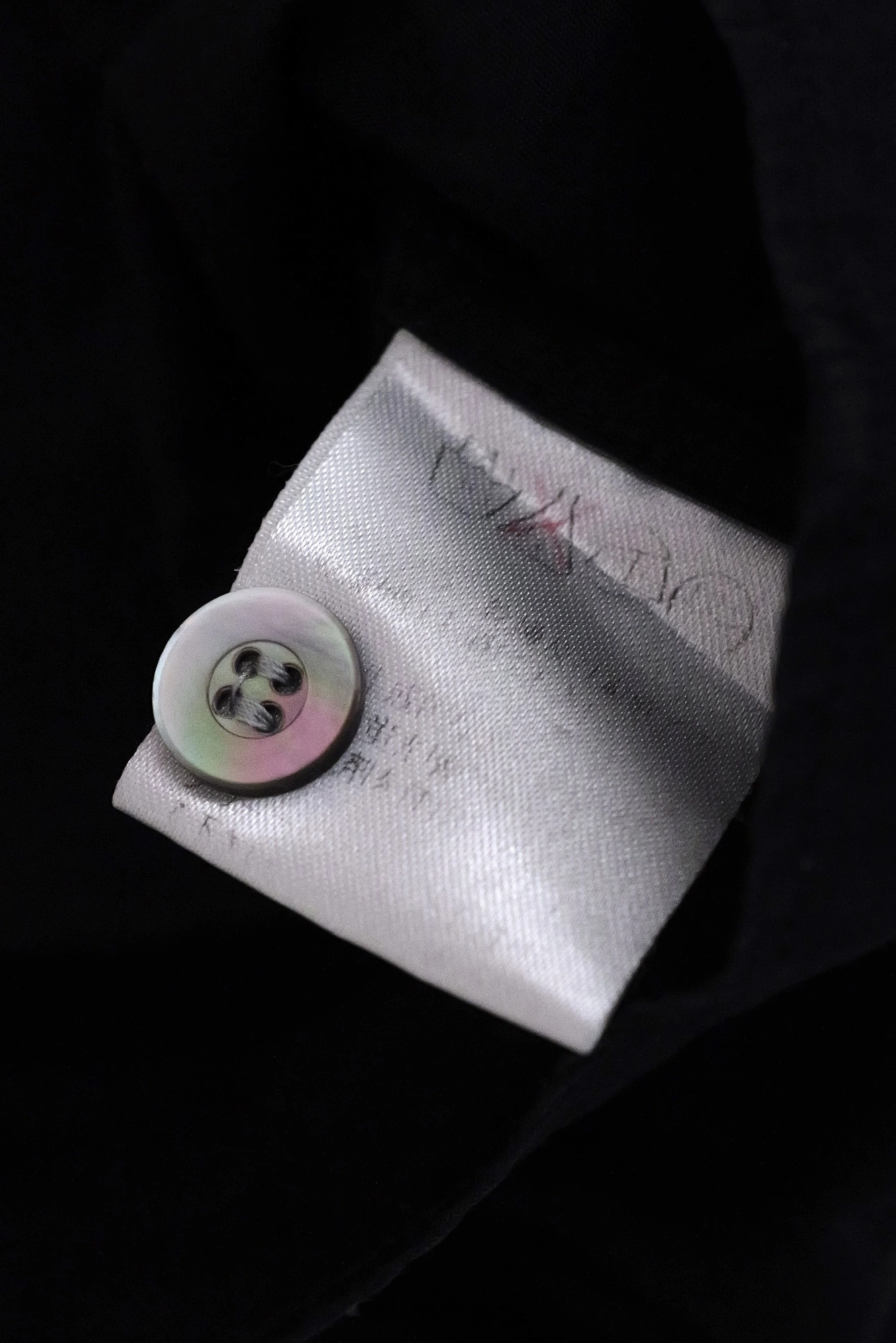 ISSEY MIYAKE Chemise Noir vintage, passéist — photo 12