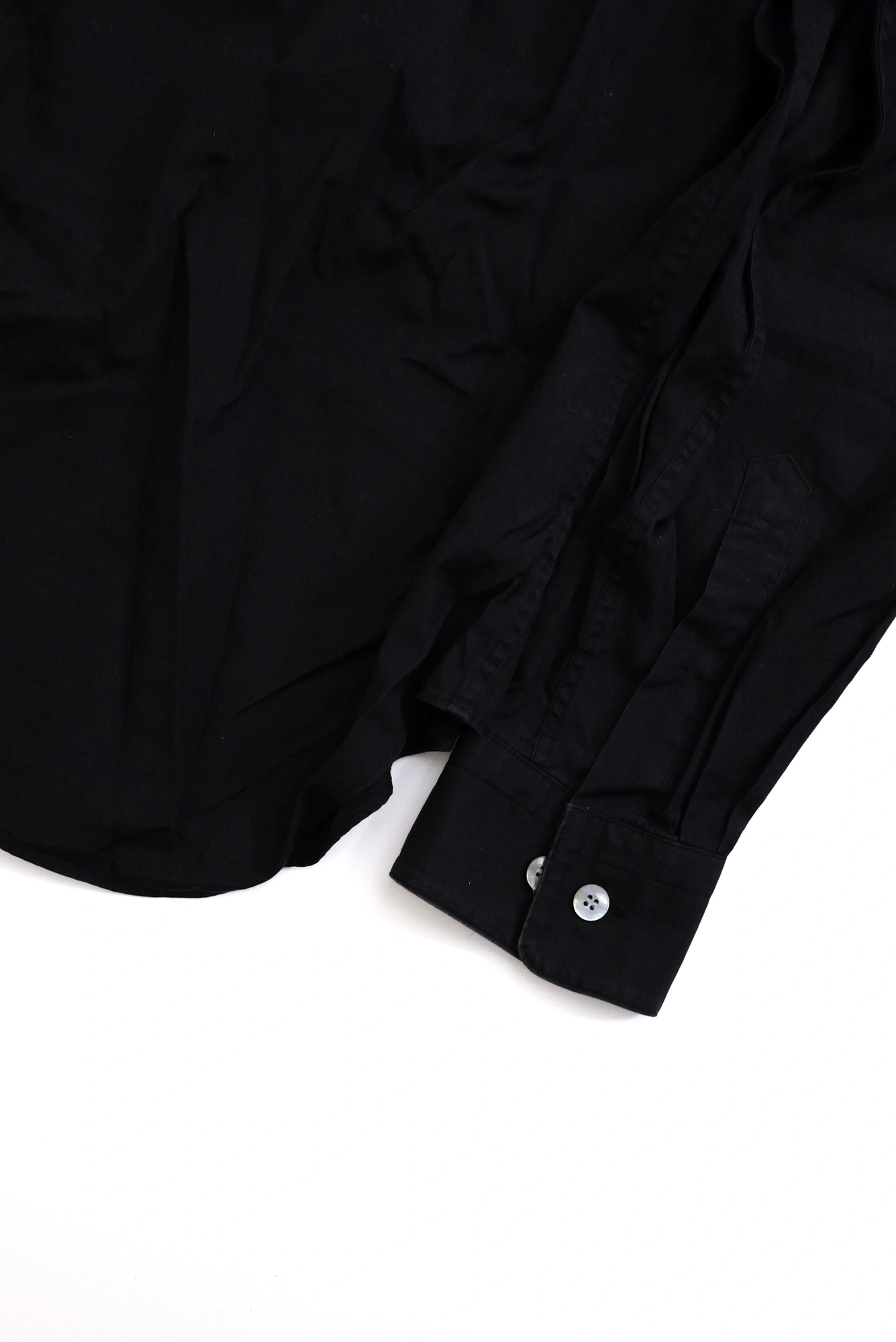 ISSEY MIYAKE Chemise Noir vintage, passéist — photo 15