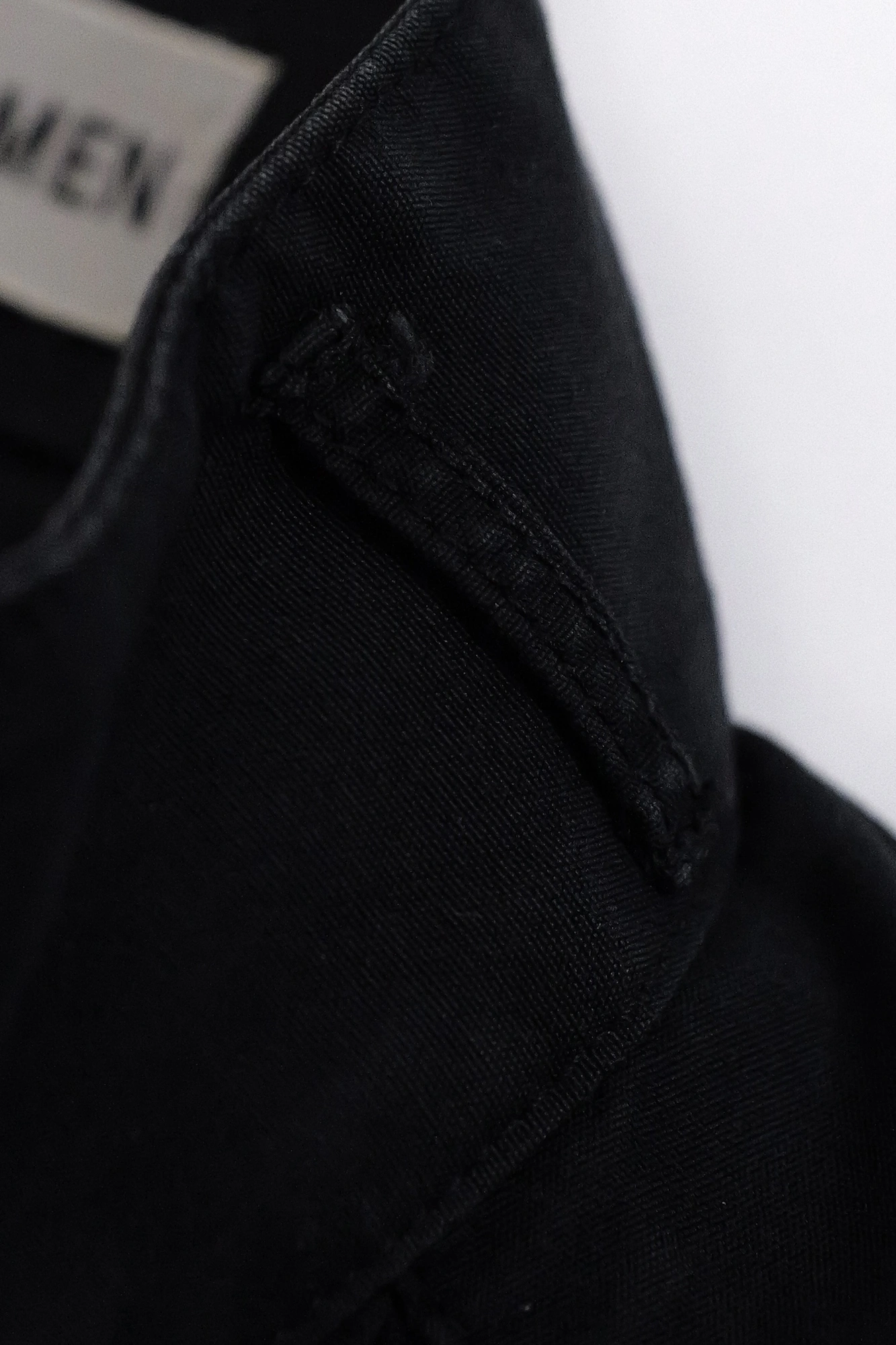 ISSEY MIYAKE Chemise Noir vintage, passéist — photo 9