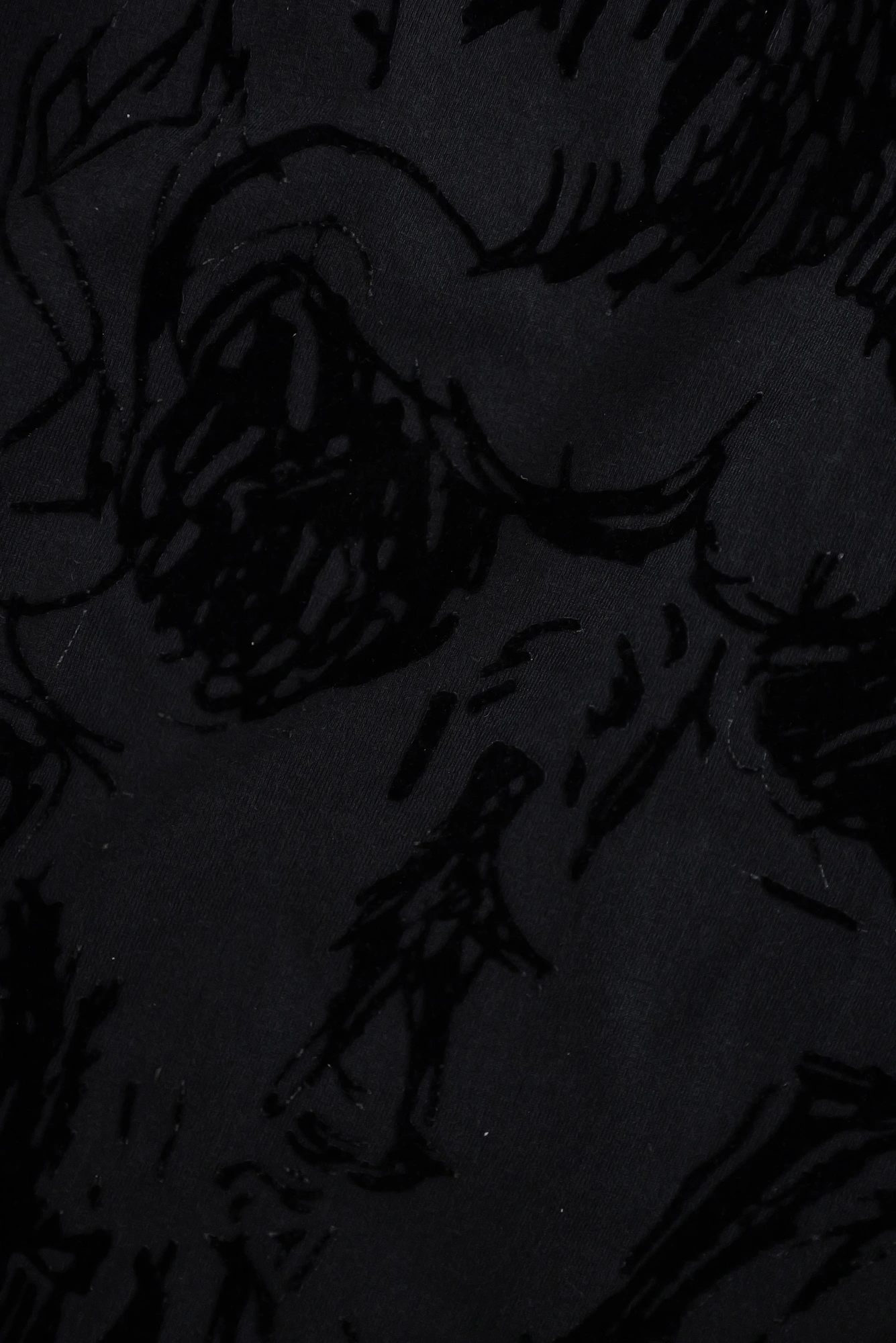 YOHJI YAMAMOTO T-shirt manches longues crâne Noir vintage, passéist — photo 5