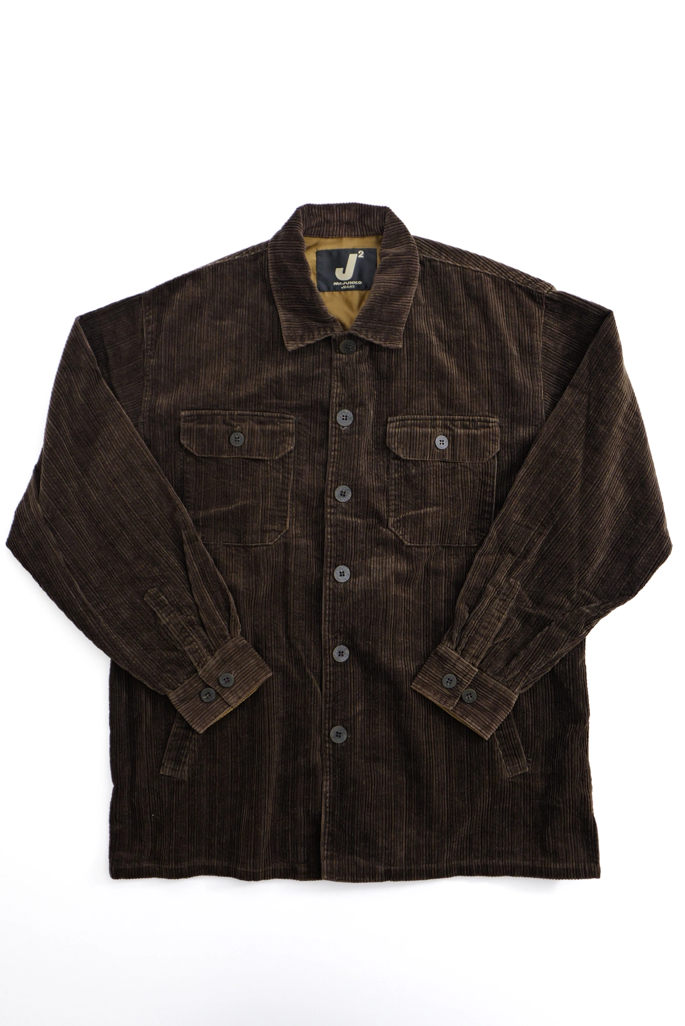 JUNKO KOSHINO Veste Marron vintage, passéist — photo 1