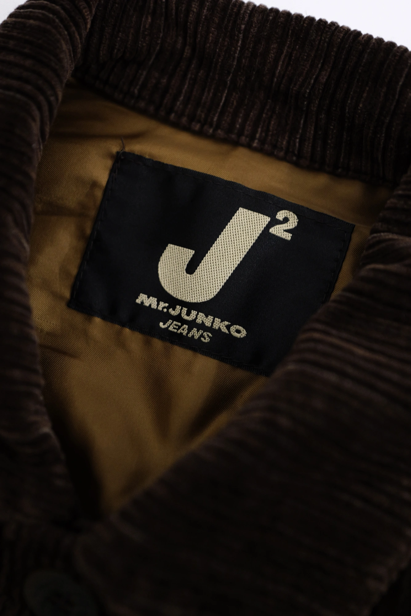 JUNKO KOSHINO Veste Marron vintage, passéist — photo 6