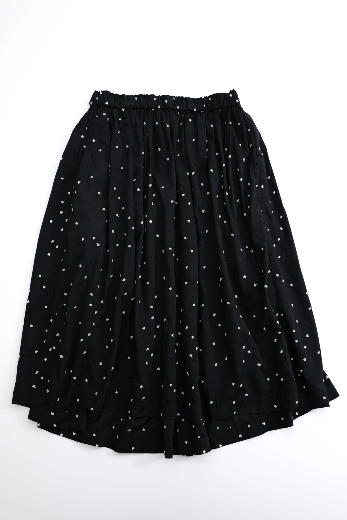 COMME DES GARÇONS Mini jupe Noir vintage, passéist — photo 1