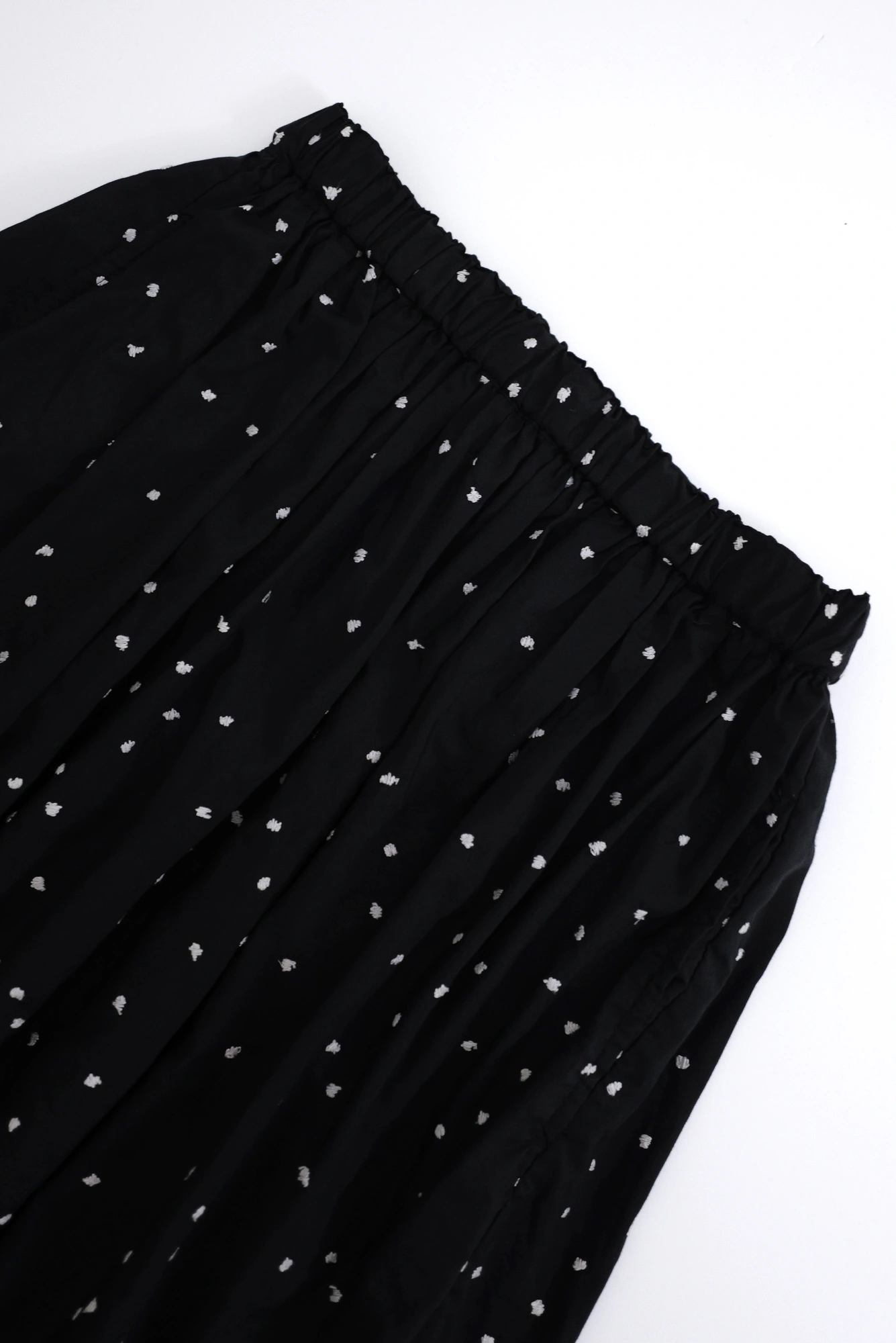 COMME DES GARÇONS Mini jupe Noir vintage, passéist — photo 2