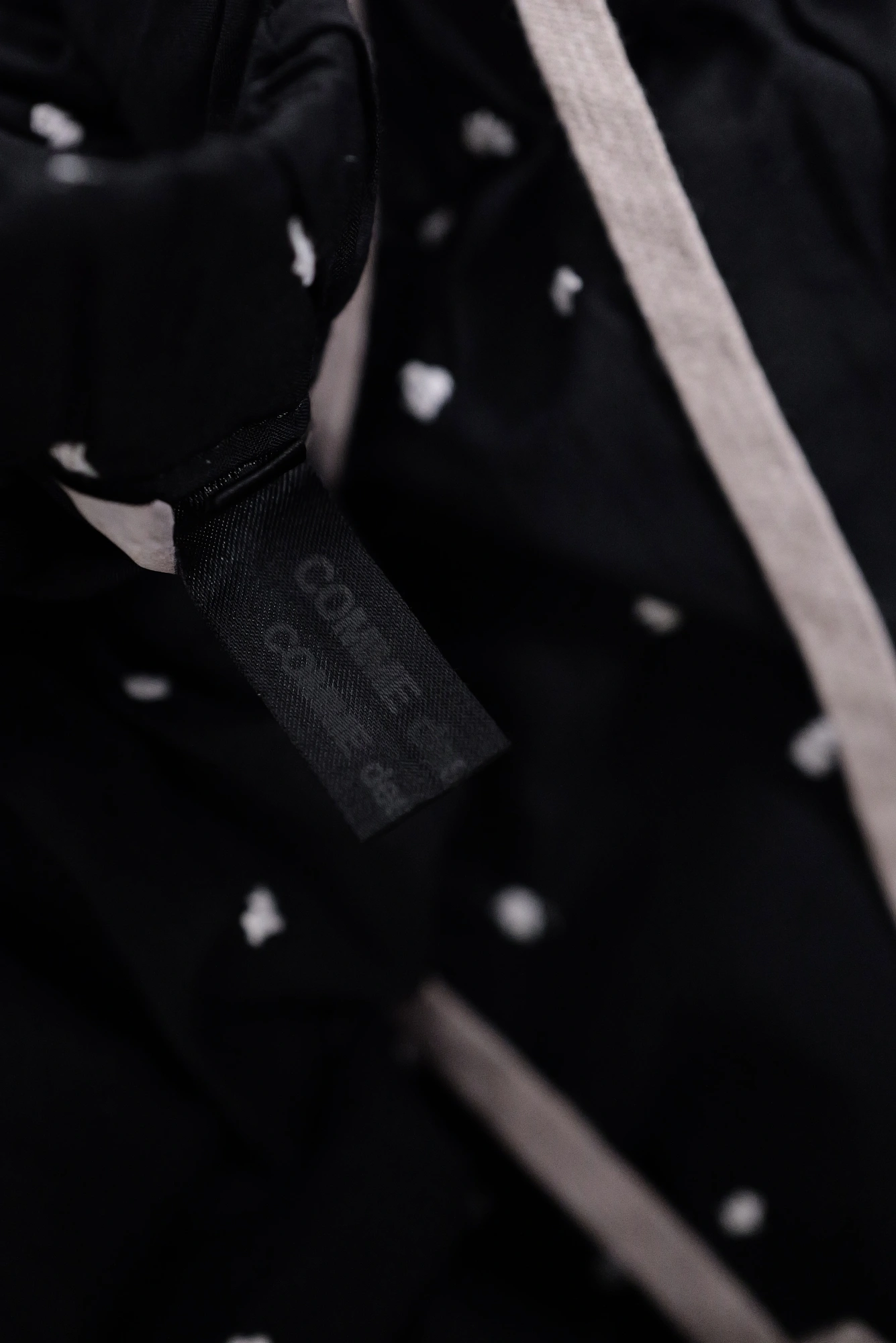 COMME DES GARÇONS Mini jupe Noir vintage, passéist — photo 11