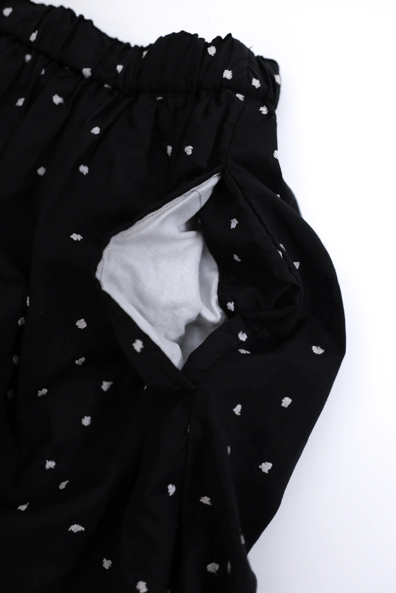 COMME DES GARÇONS Mini jupe Noir vintage, passéist — photo 12