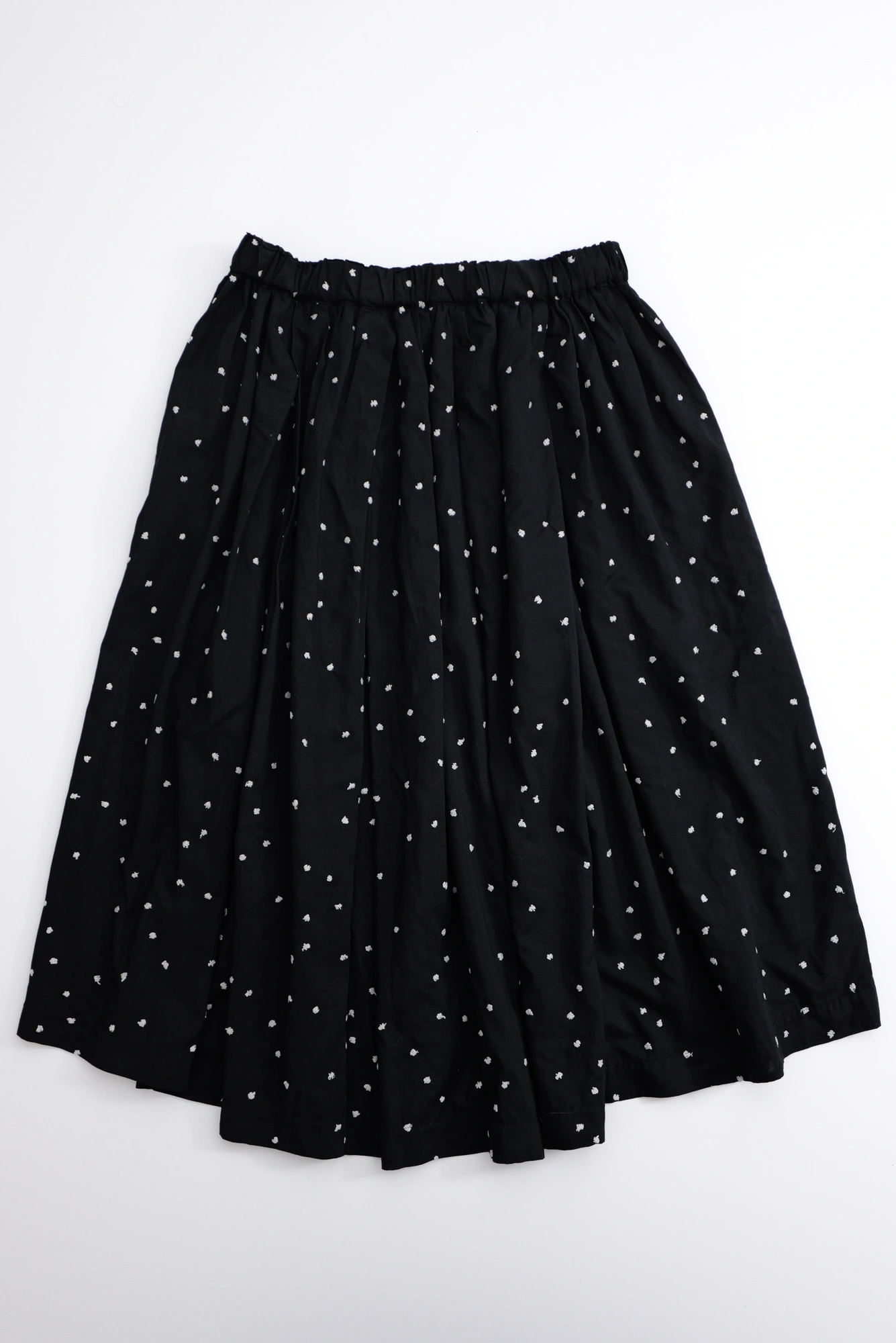 COMME DES GARÇONS Mini jupe Noir vintage, passéist — photo 13