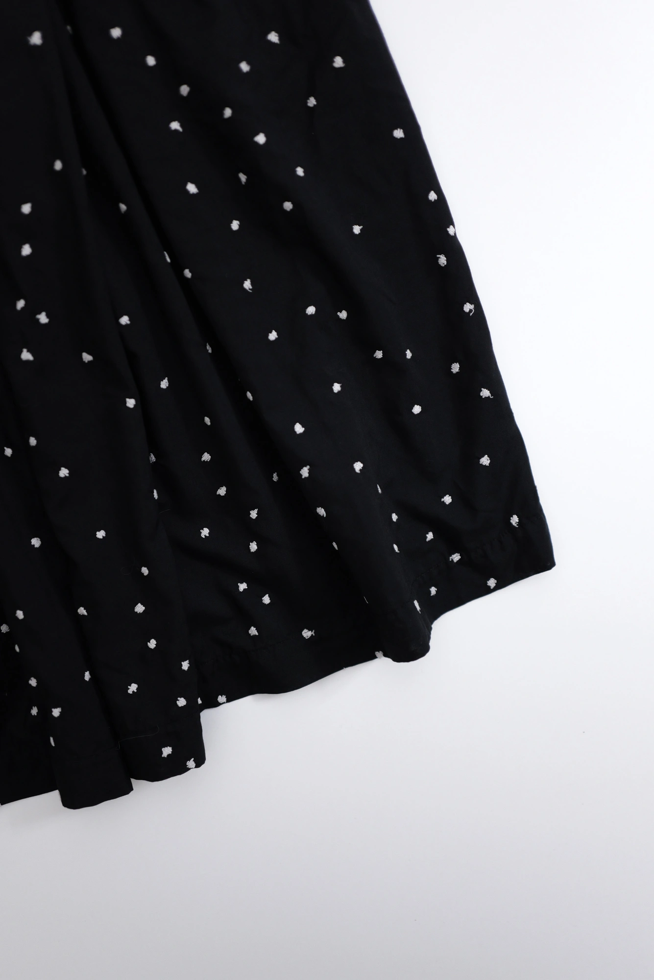 COMME DES GARÇONS Mini jupe Noir vintage, passéist — photo 14