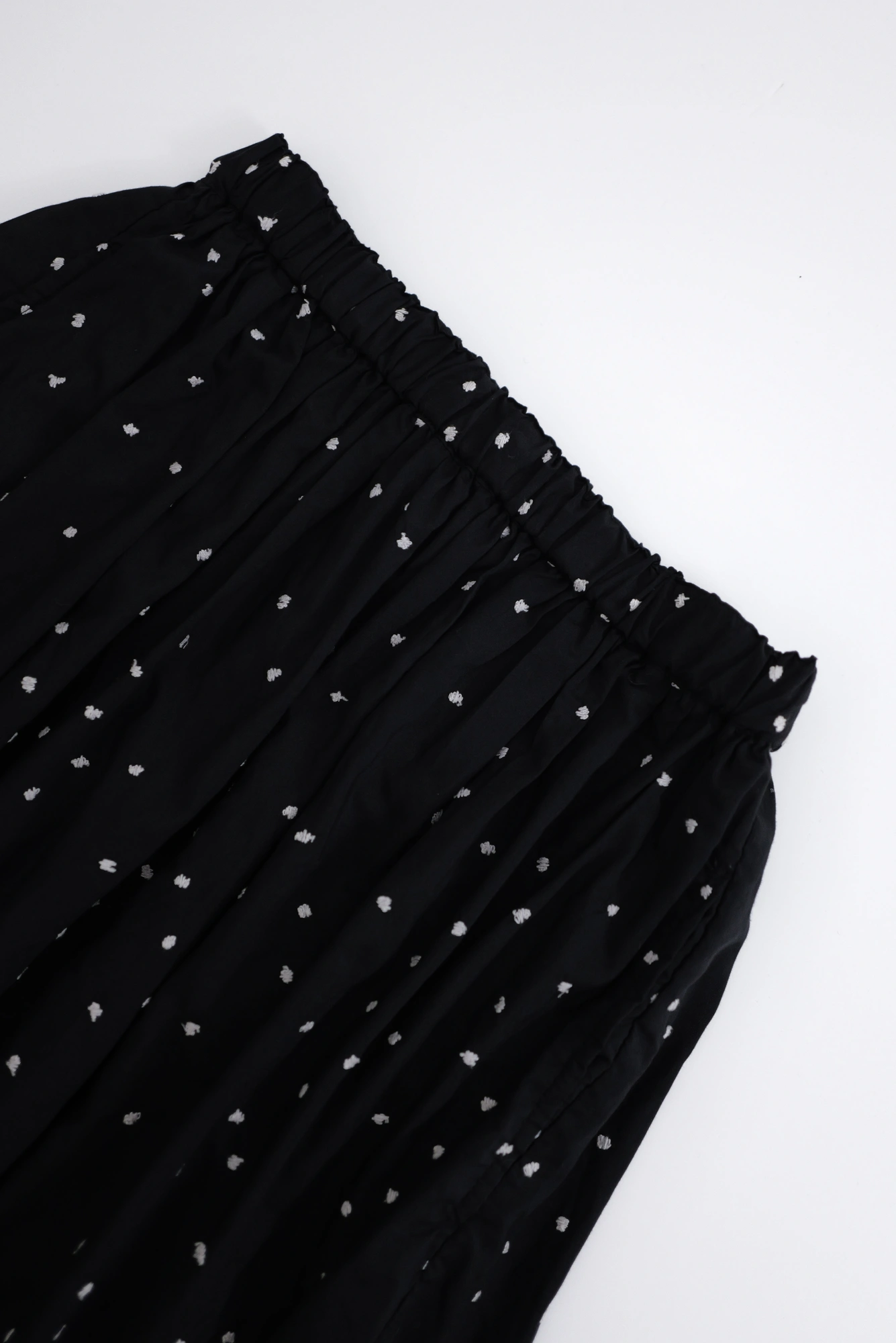 COMME DES GARÇONS Mini jupe Noir vintage, passéist — photo 4