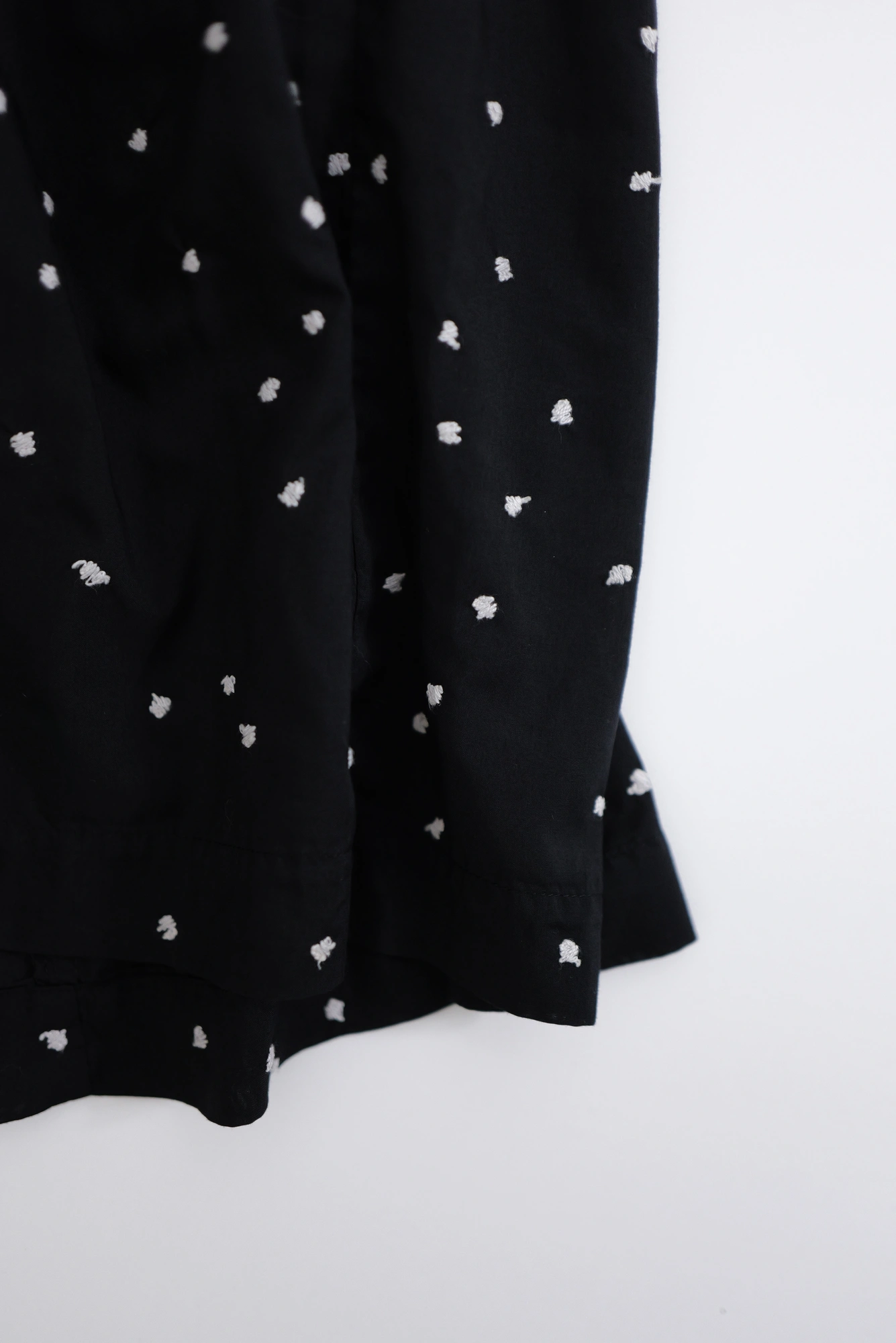 COMME DES GARÇONS Mini jupe Noir vintage, passéist — photo 5