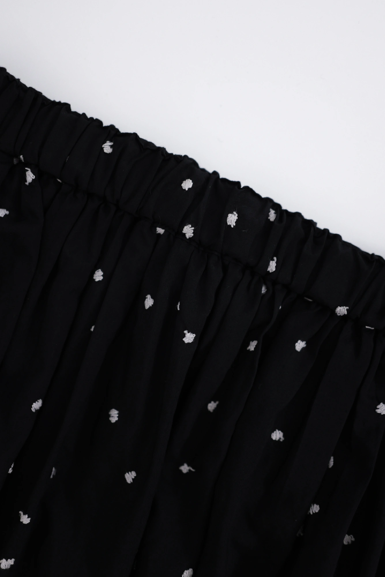 COMME DES GARÇONS Mini jupe Noir vintage, passéist — photo 6