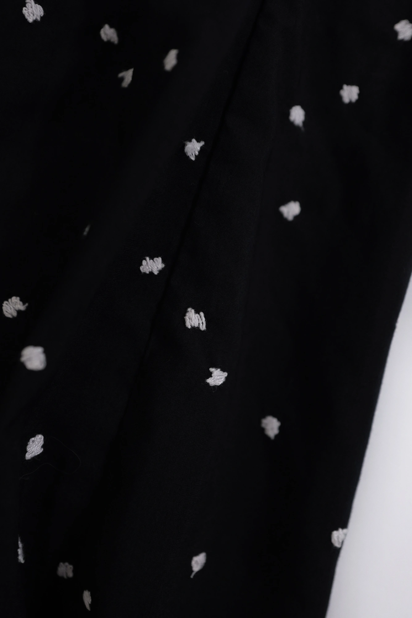 COMME DES GARÇONS Mini jupe Noir vintage, passéist — photo 7
