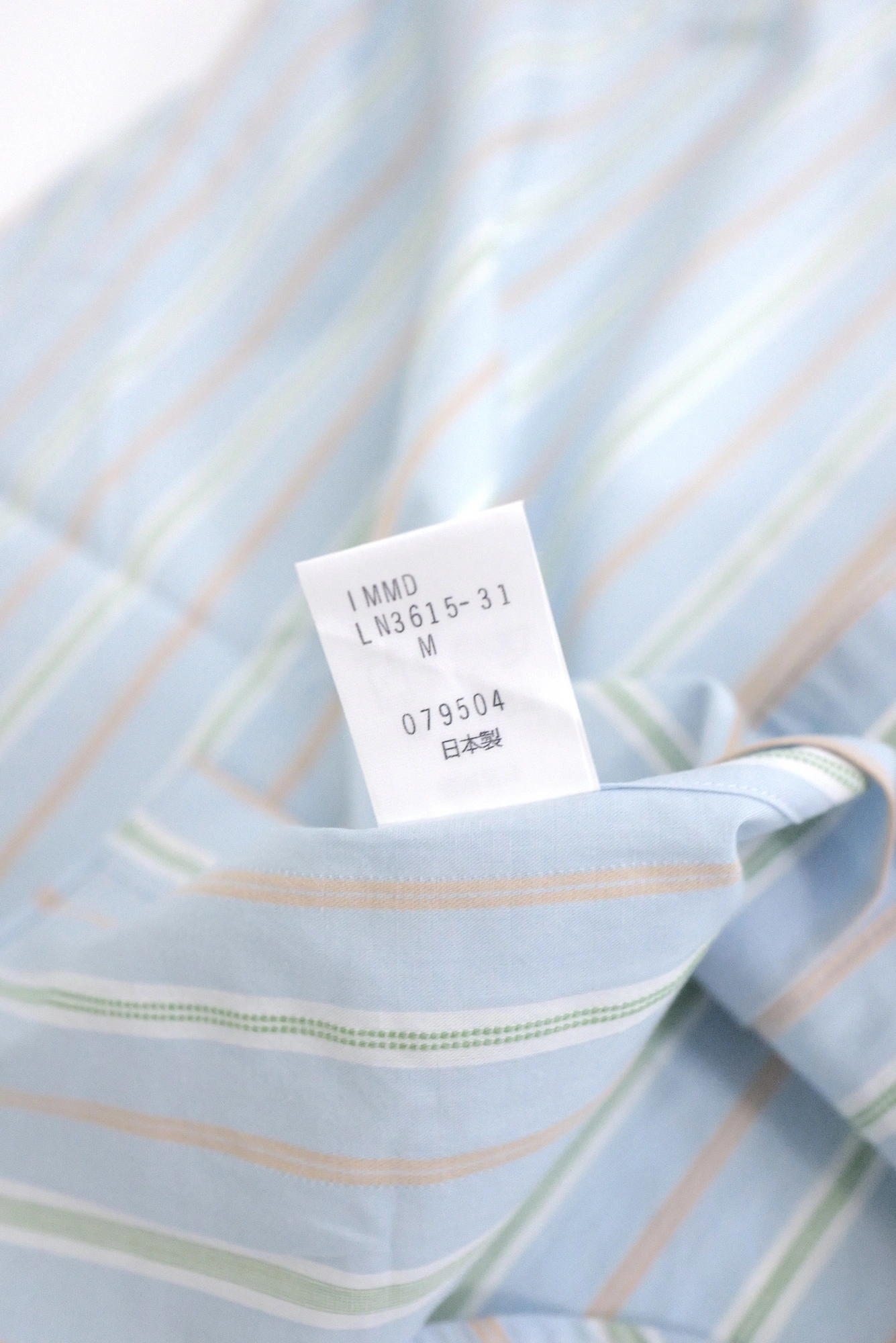 ISSEY MIYAKE Chemise Bleu vintage, passéist — photo 13