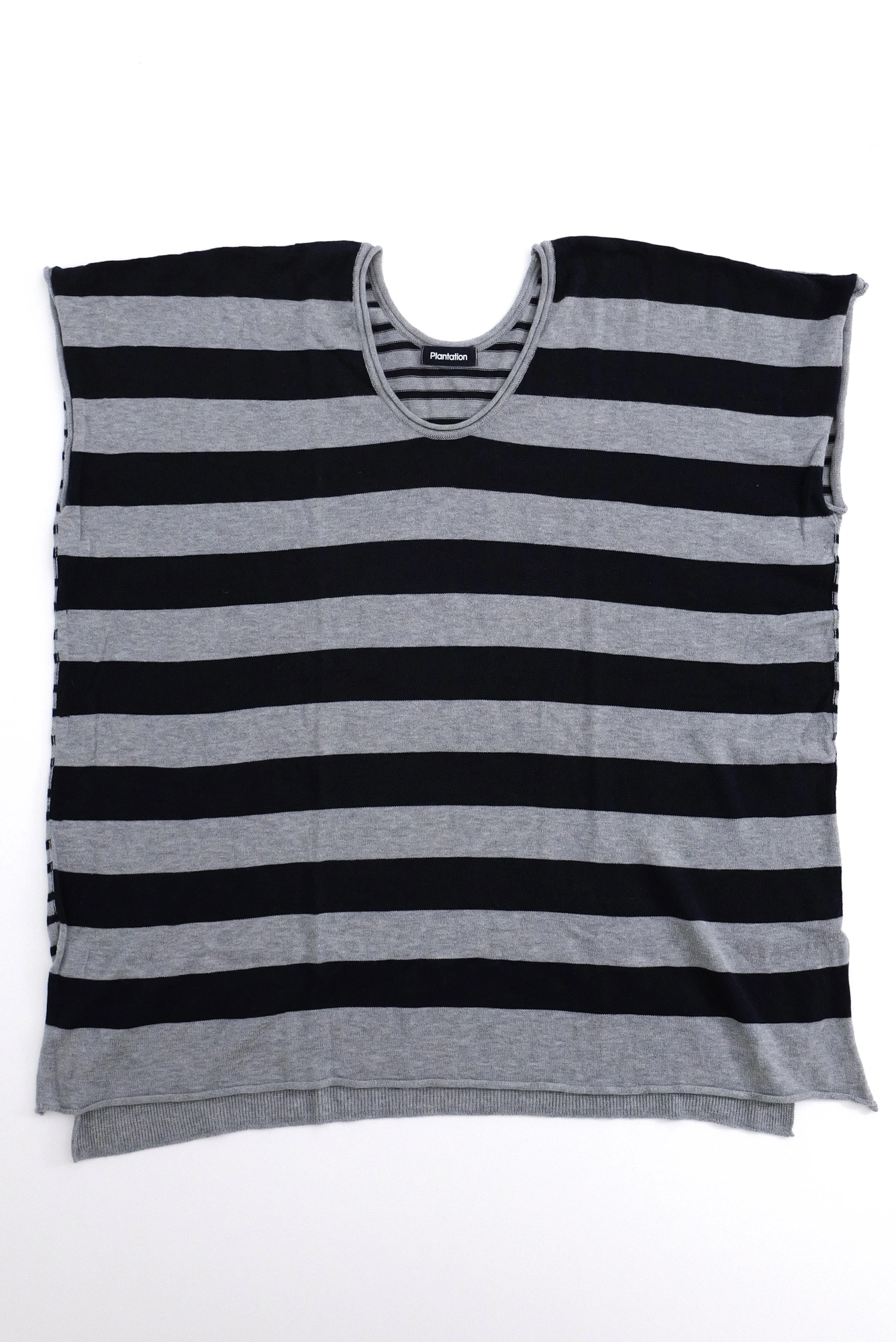 PLANTATION Gilet long Marine vintage, passéist — photo 4