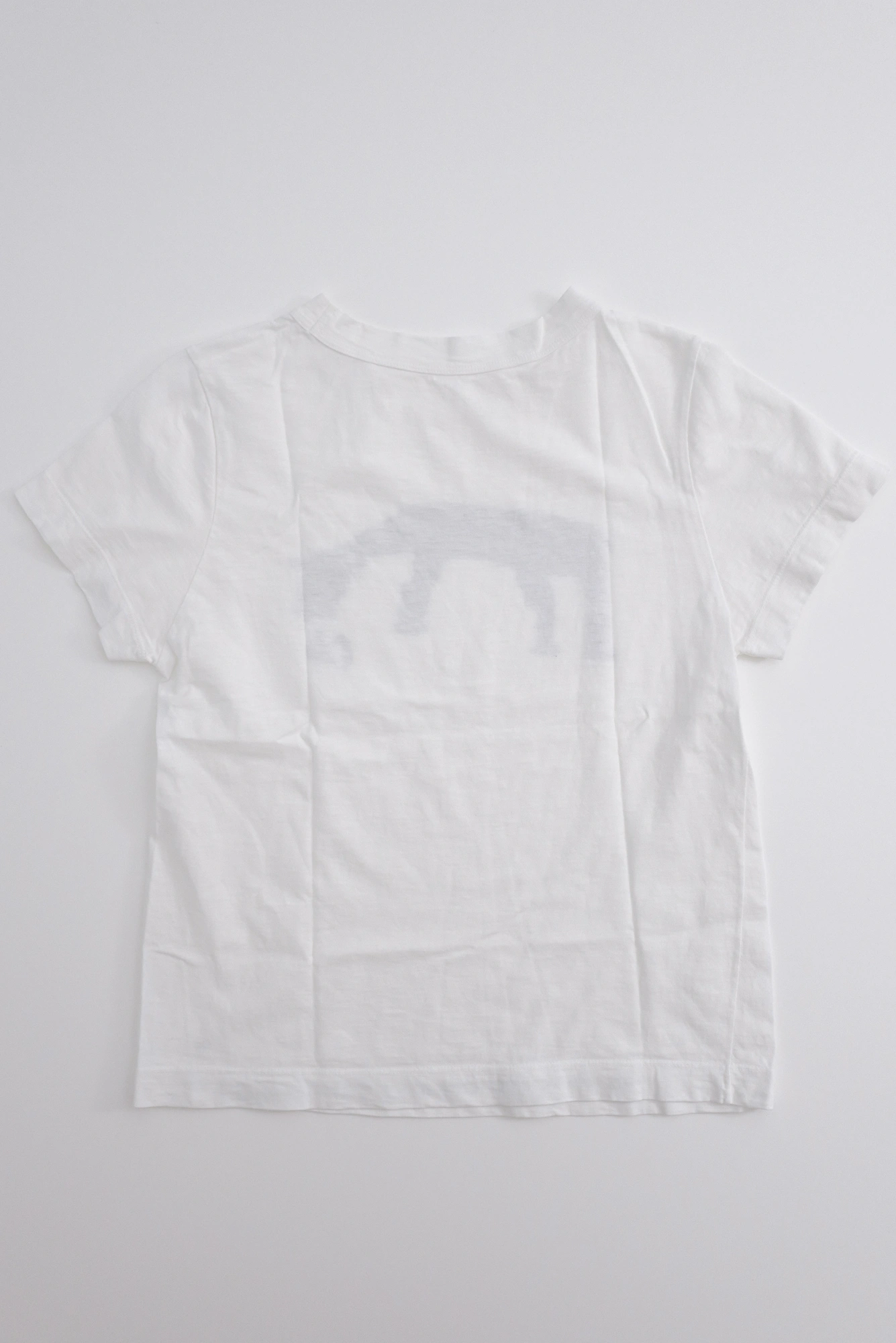 45RPM Tee shirt Blanc vintage, passéist — photo 10