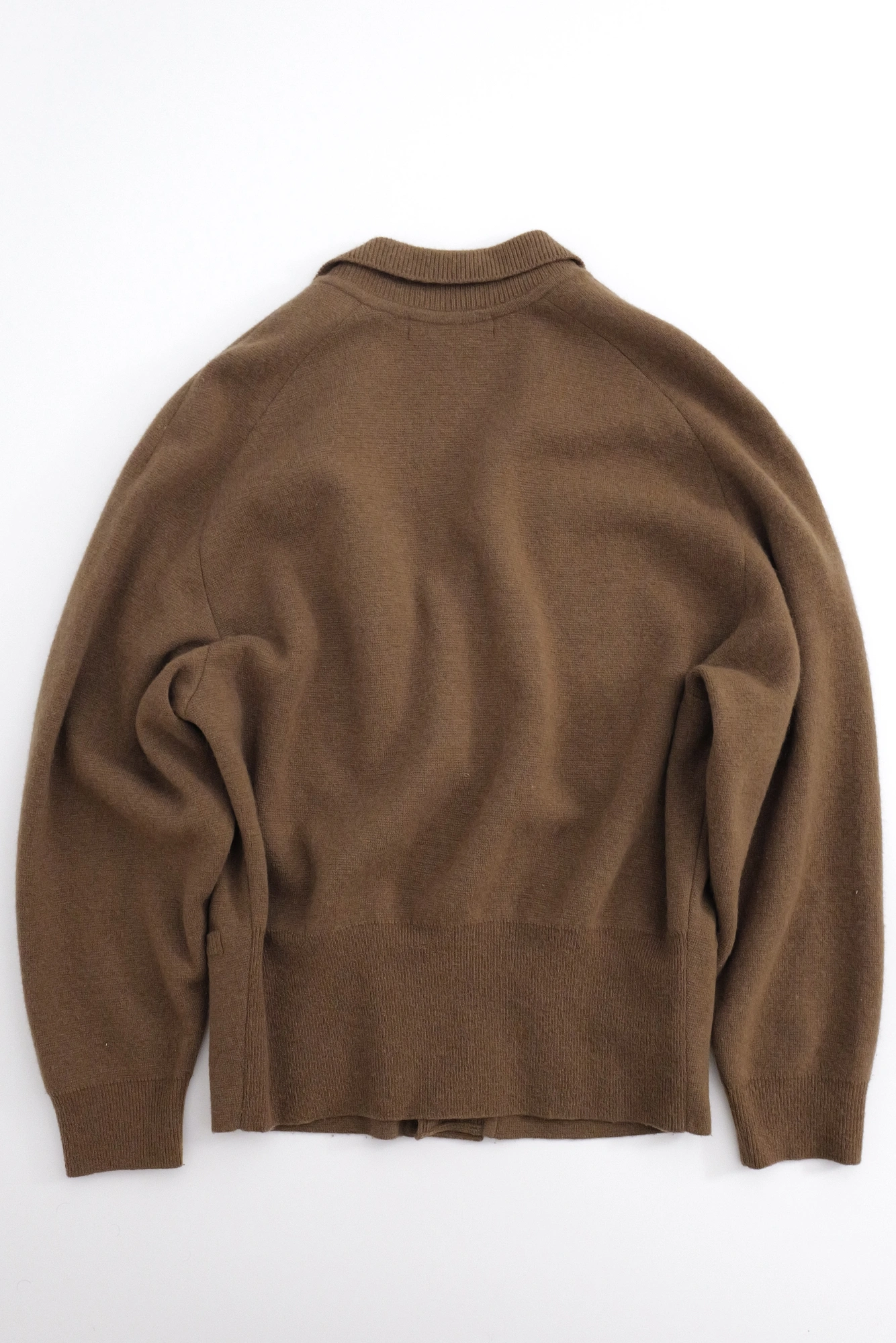 ISSEY MIYAKE Cardigan en laine Marron vintage, passéist — photo 13