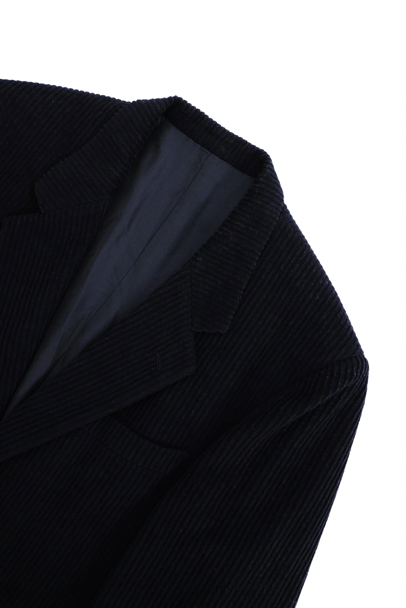 ISSEY MIYAKE Veste en laine Marine vintage, passéist — photo 2