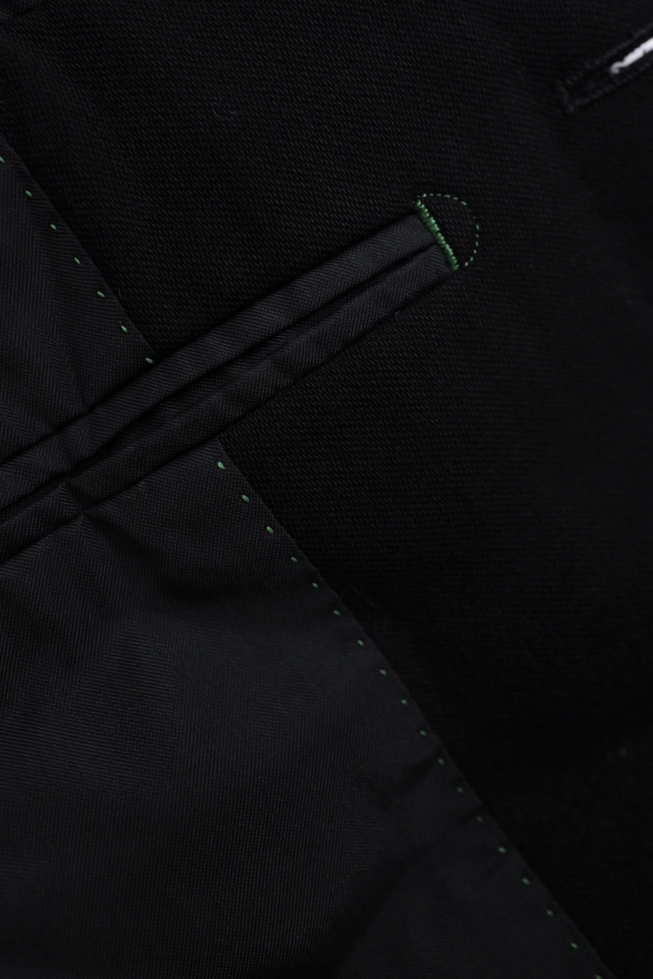 ISSEY MIYAKE Veste en laine Noir vintage, passéist — photo 11
