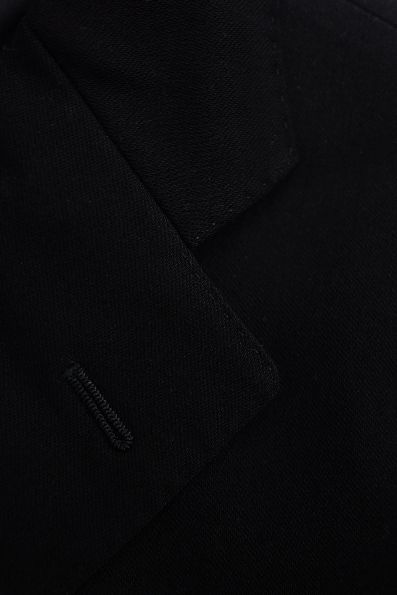 ISSEY MIYAKE Veste en laine Noir vintage, passéist — photo 7