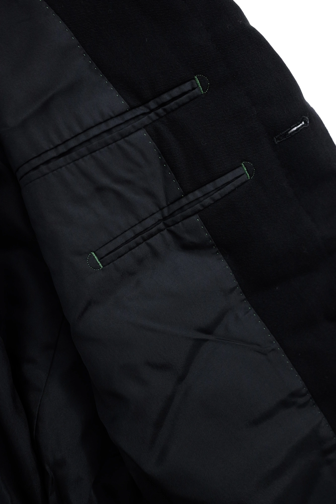 ISSEY MIYAKE Veste en laine Noir vintage, passéist — photo 10