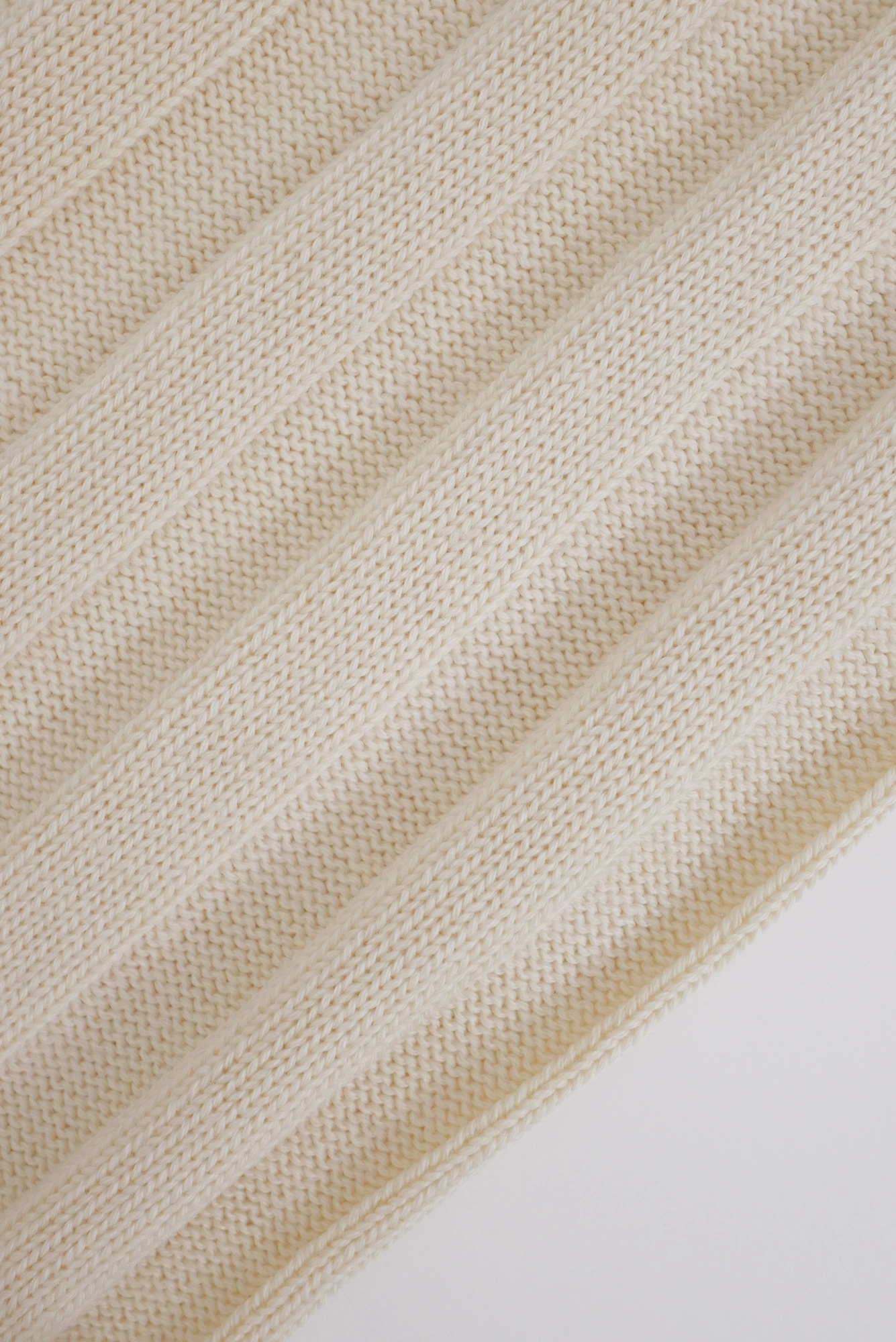 COMME DES GARÇONS Jupe longue en laine Beige vintage, passéist — photo 6