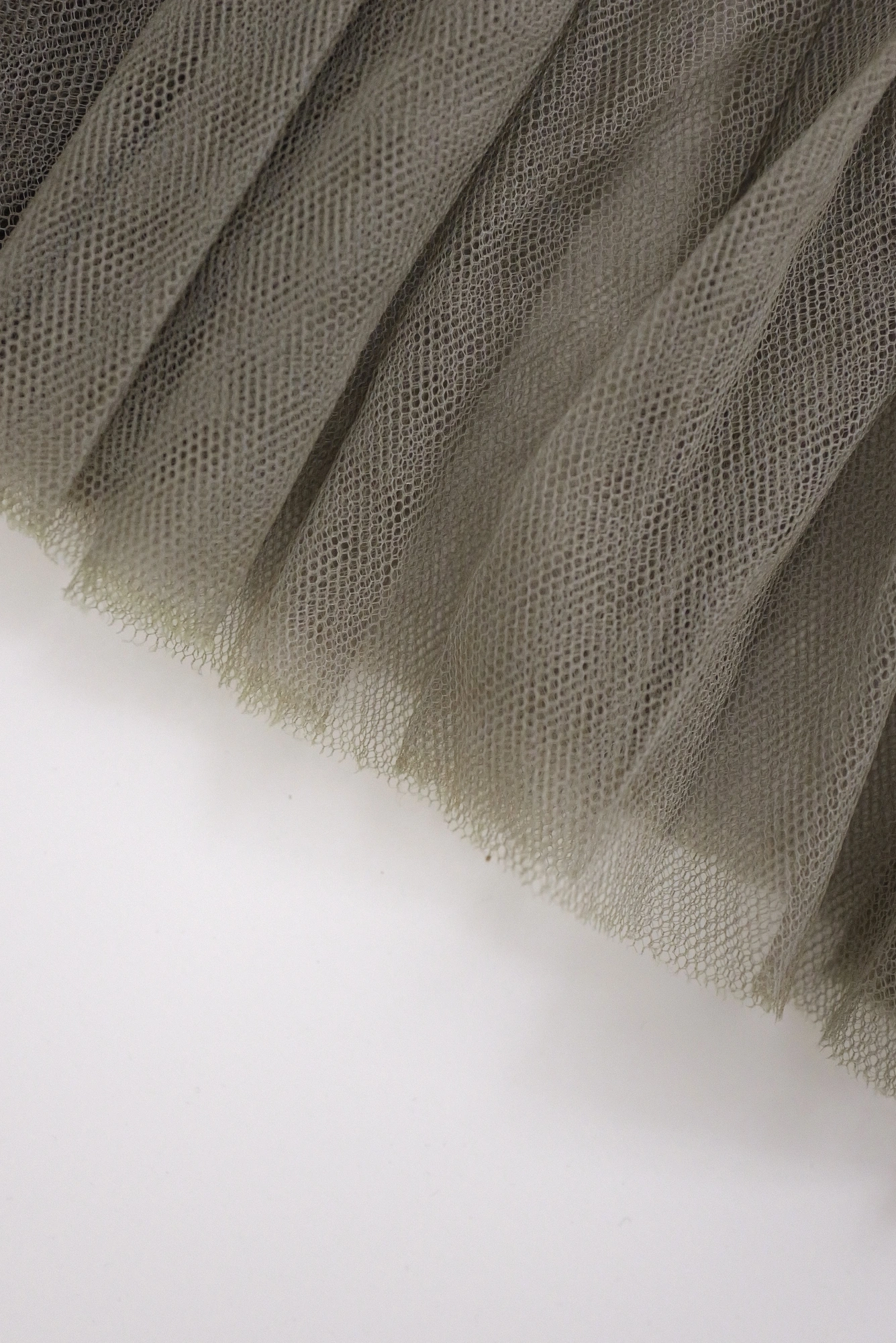 COMME DES GARÇONS Jupe longue en laine Beige vintage, passéist — photo 9