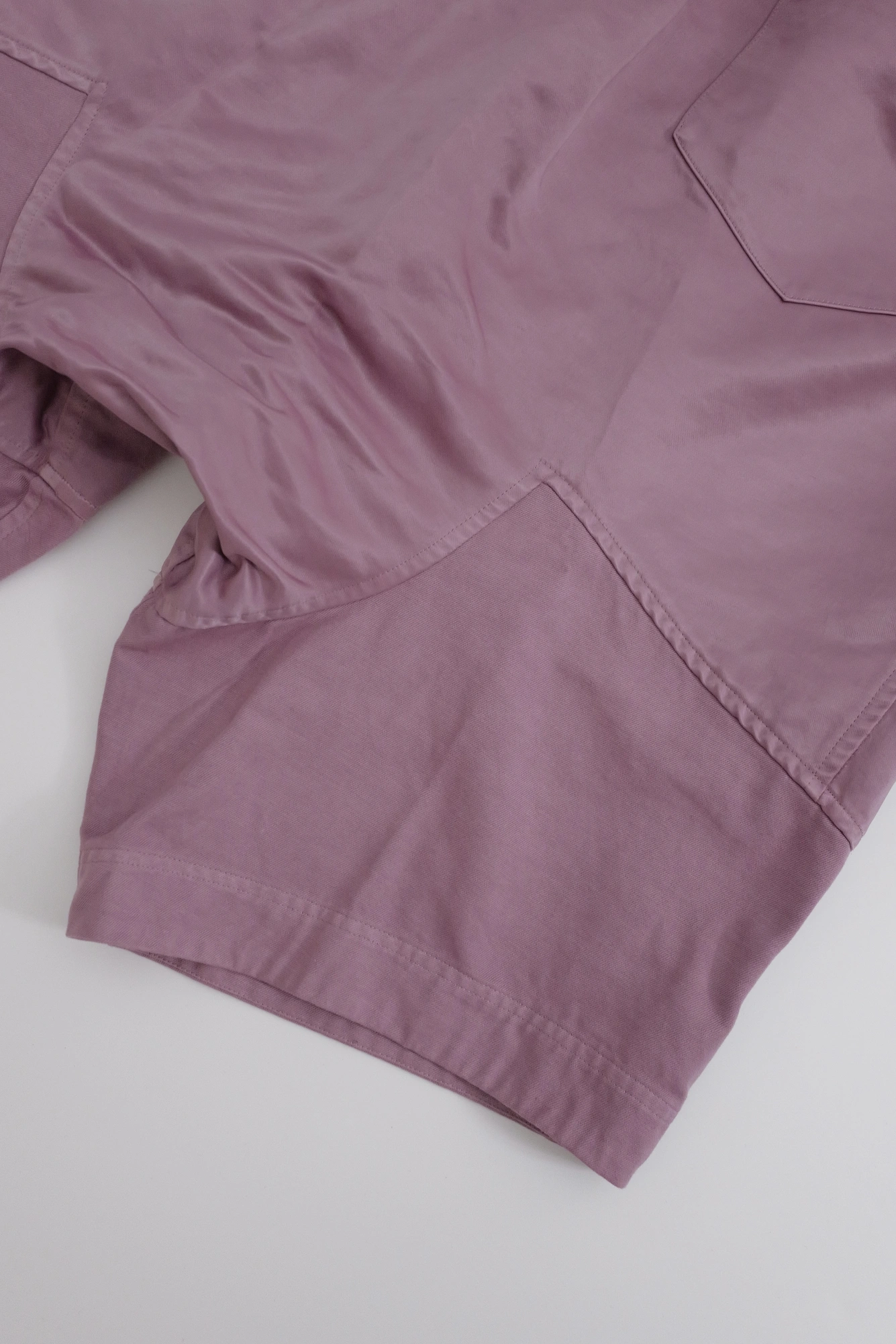 YOHJI YAMAMOTO Bermuda Rose vintage, passéist — photo 14
