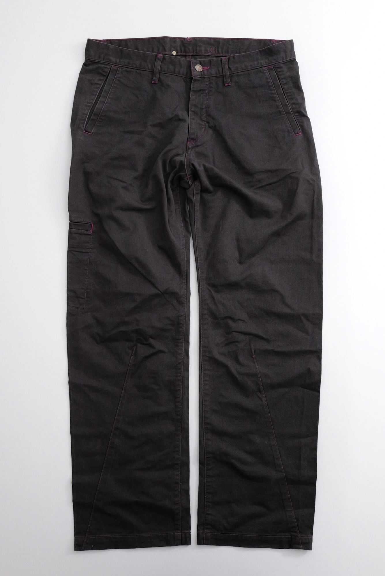 COMME DES GARÇONS Pantalon Marron vintage, passéist — photo 1