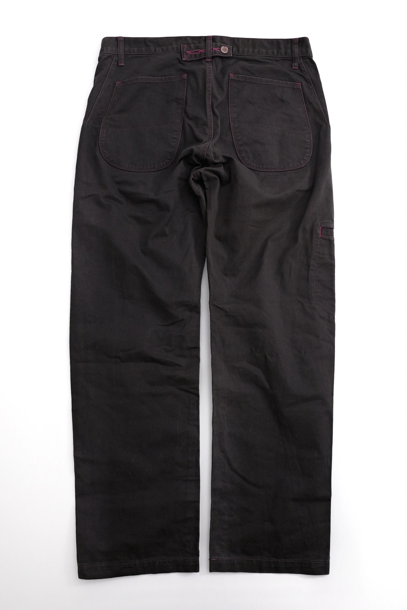 COMME DES GARÇONS Pantalon Marron vintage, passéist — photo 12