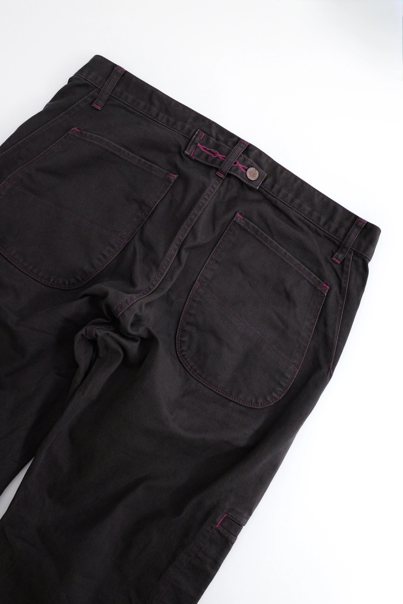 COMME DES GARÇONS Pantalon Marron vintage, passéist — photo 13