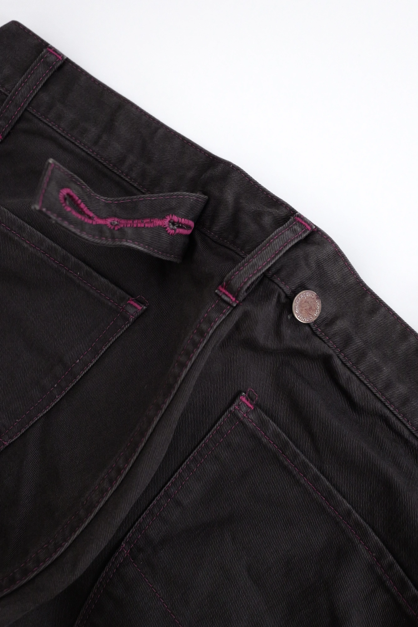 COMME DES GARÇONS Pantalon Marron vintage, passéist — photo 16