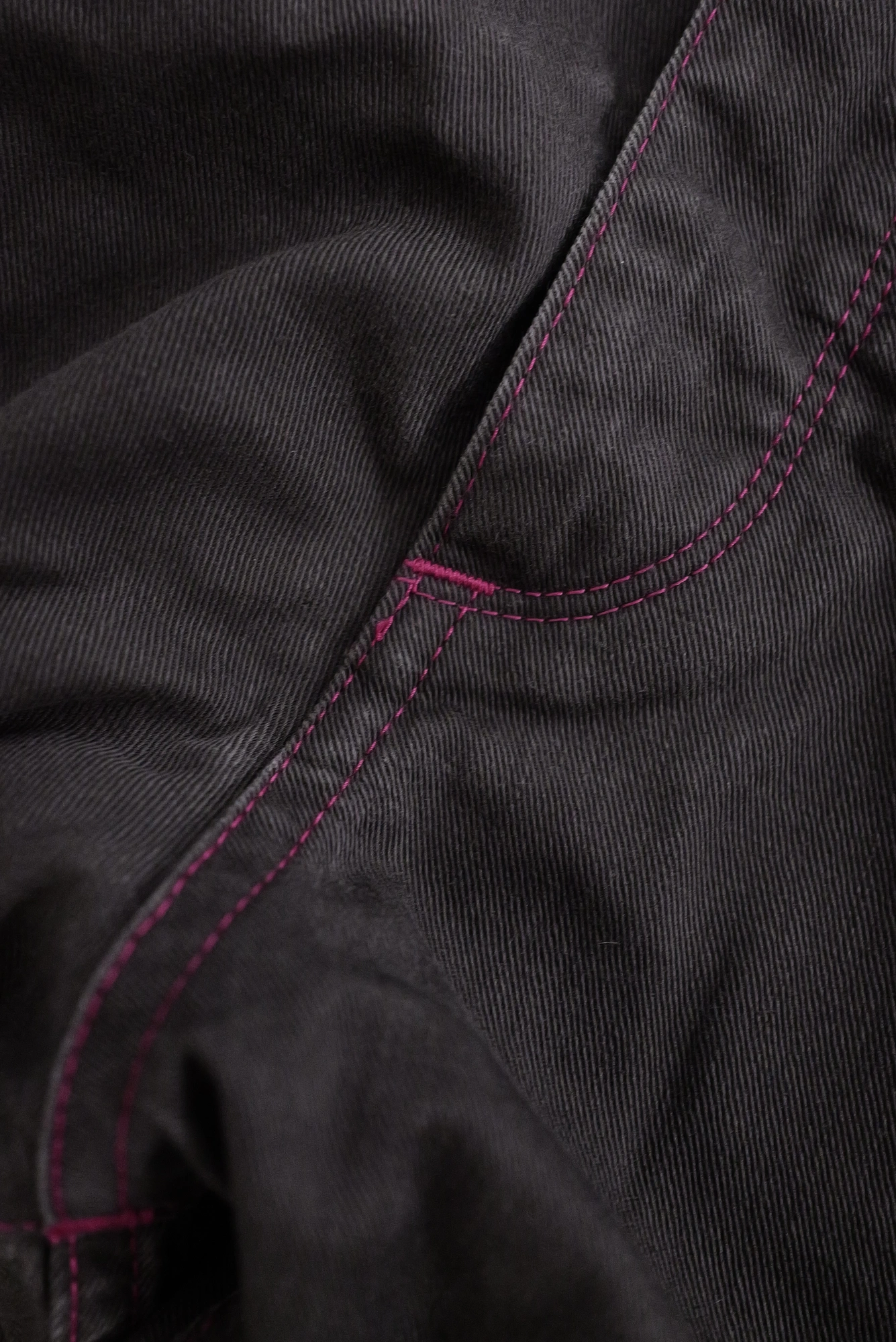 COMME DES GARÇONS Pantalon Marron vintage, passéist — photo 8