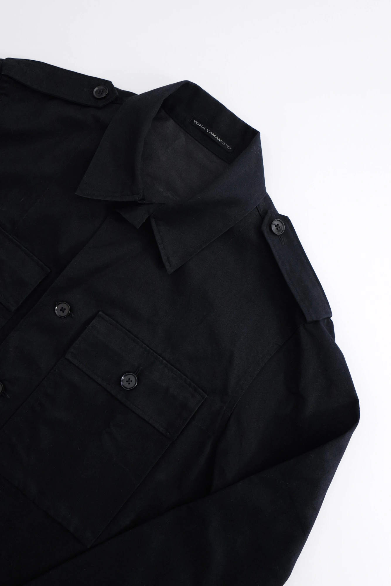 YOHJI YAMAMOTO Veste Noir vintage, passéist — photo 2