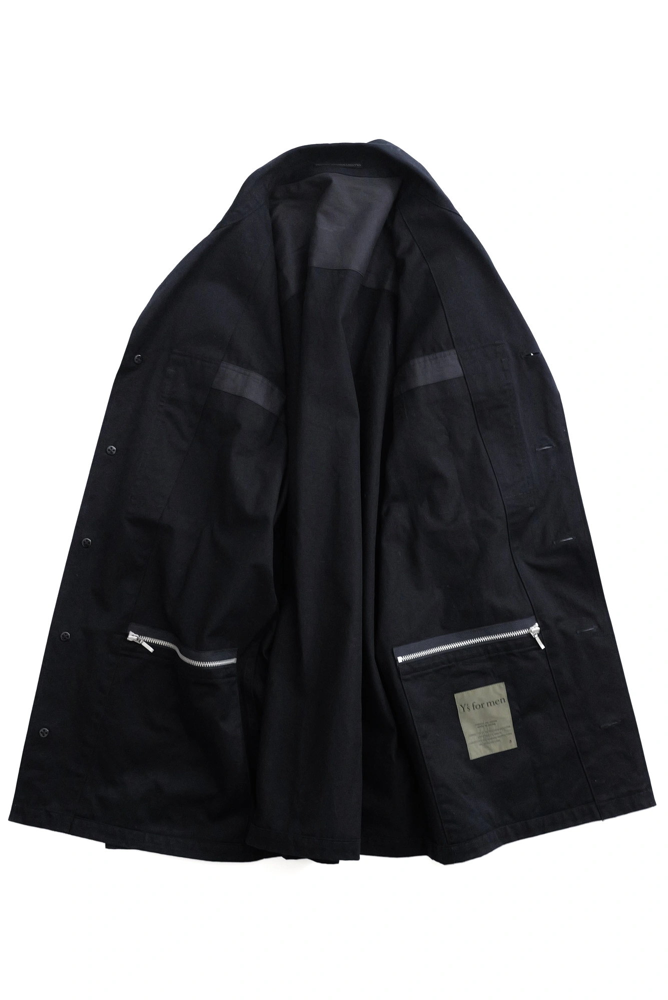 YOHJI YAMAMOTO Veste Noir vintage, passéist — photo 14