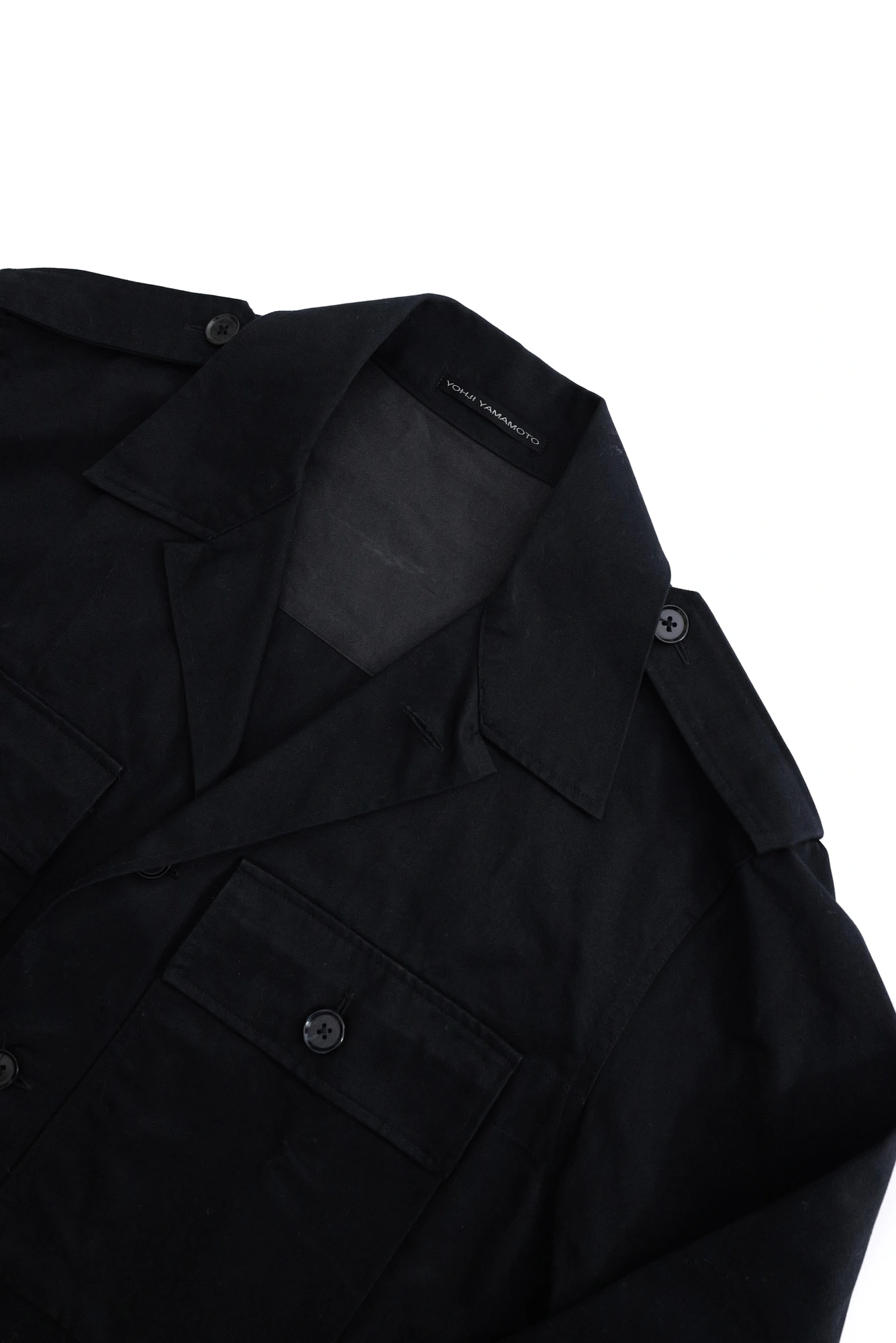 YOHJI YAMAMOTO Veste Noir vintage, passéist — photo 6