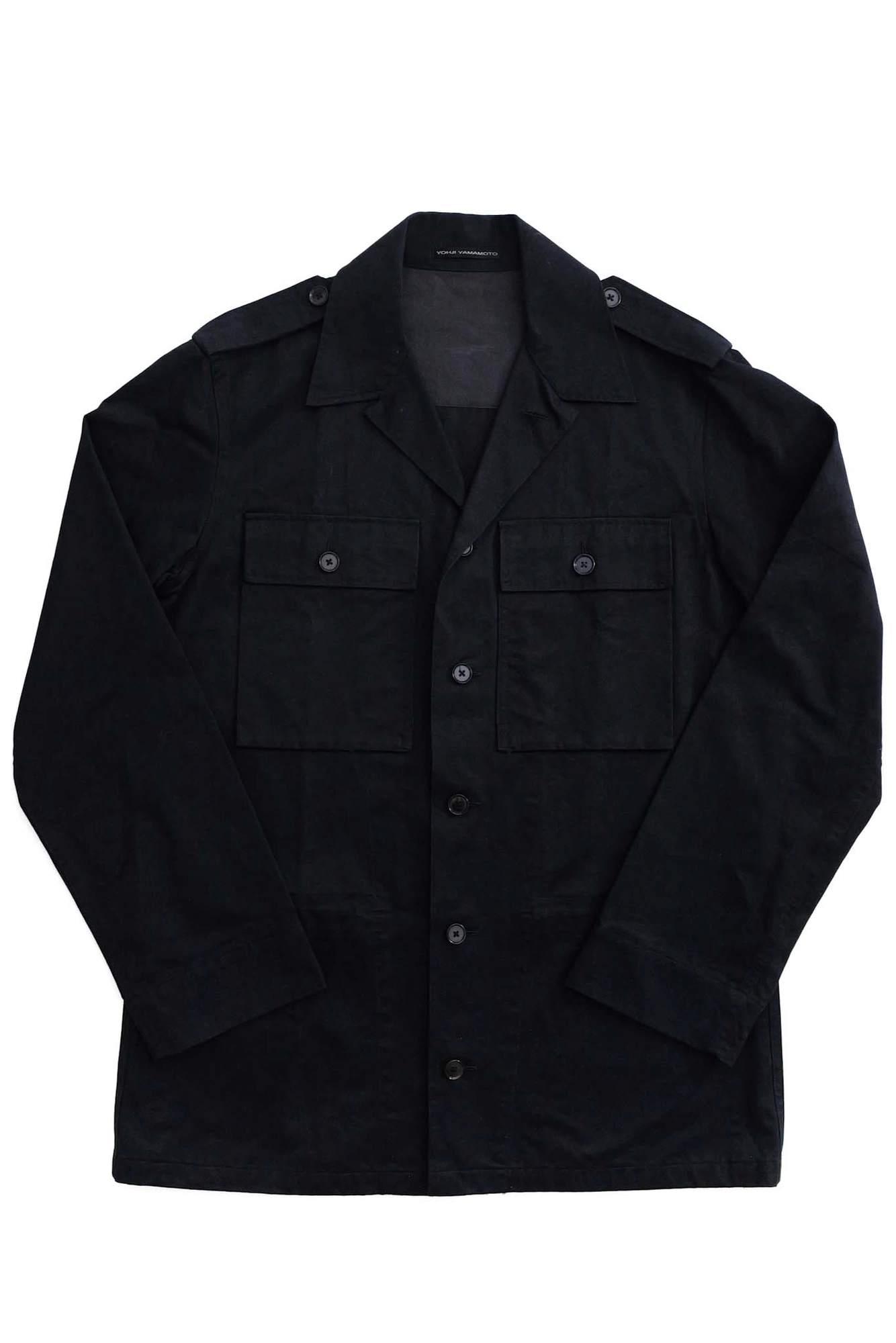 YOHJI YAMAMOTO Veste Noir vintage, passéist — photo 7