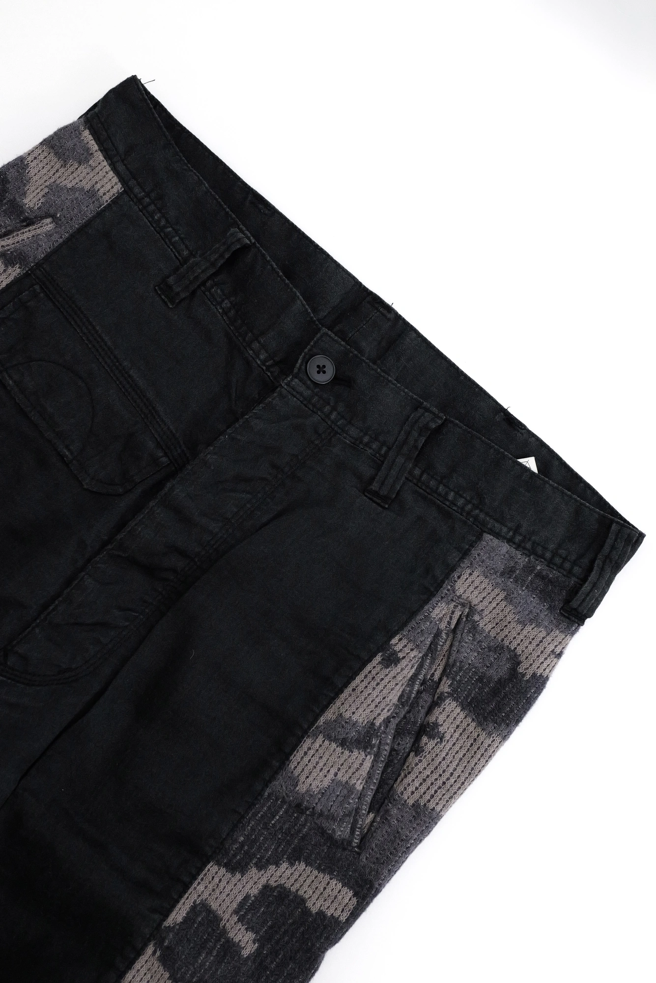 YOHJI YAMAMOTO Pantalon Anthracite vintage, passéist — photo 3